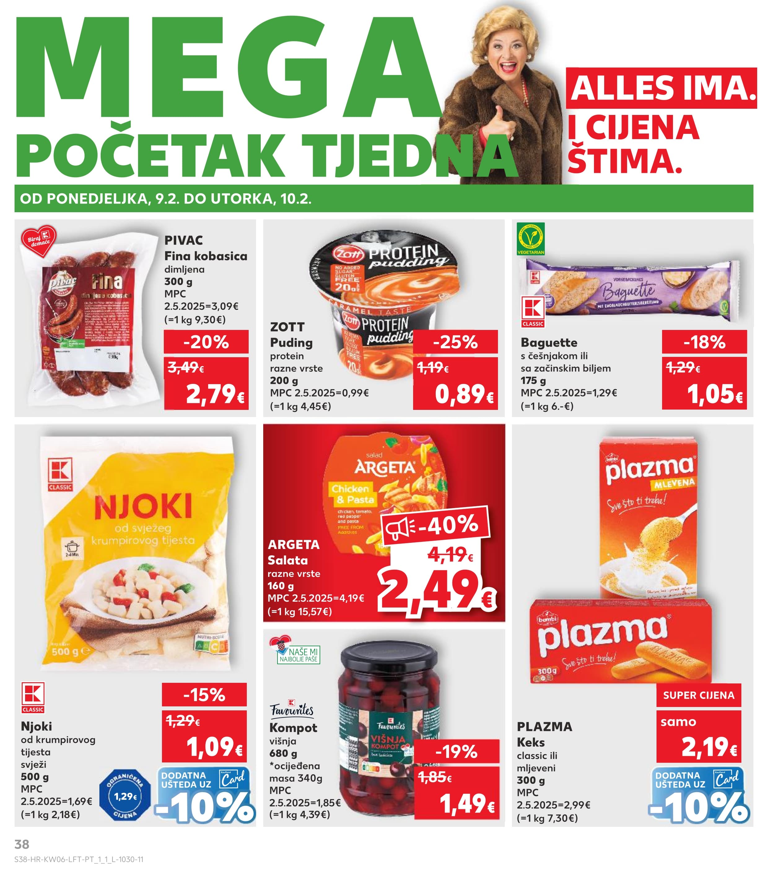 Stranica 38. Kaufland kataloga - Tjedna Akcija Prehrana