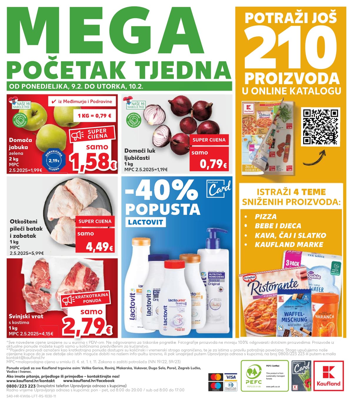 Stranica 40. Kaufland kataloga - Tjedna Akcija Prehrana od 14.02.2026.