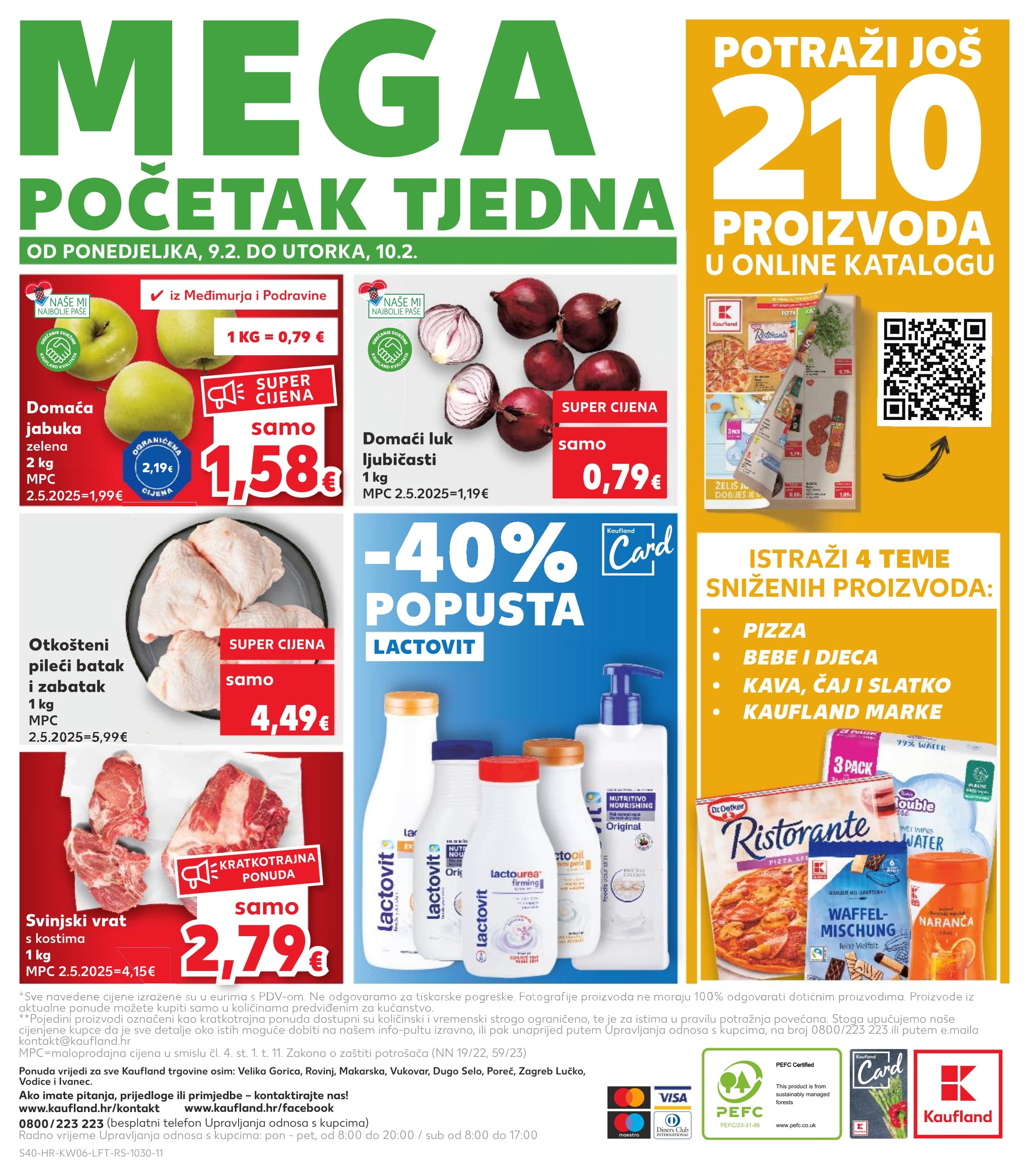 Stranica 40. Kaufland kataloga - Tjedna Akcija Prehrana