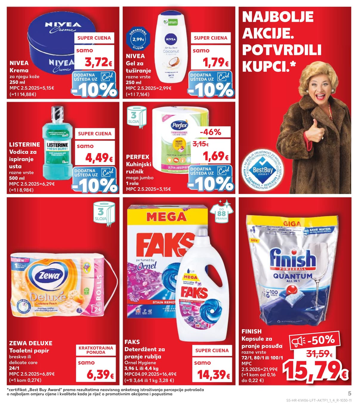 Stranica 5. Kaufland kataloga - Tjedna Akcija Prehrana od 14.02.2026.