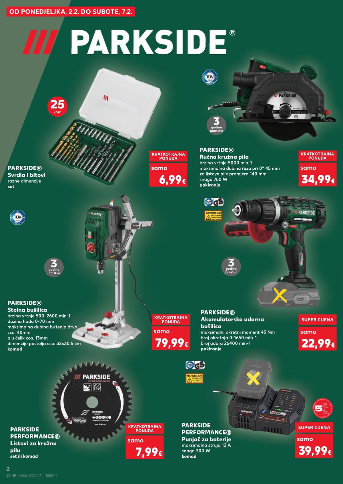 Stranica 2. Kaufland kataloga - Tjedna Akcija Neprehrana od 14.02.2026.