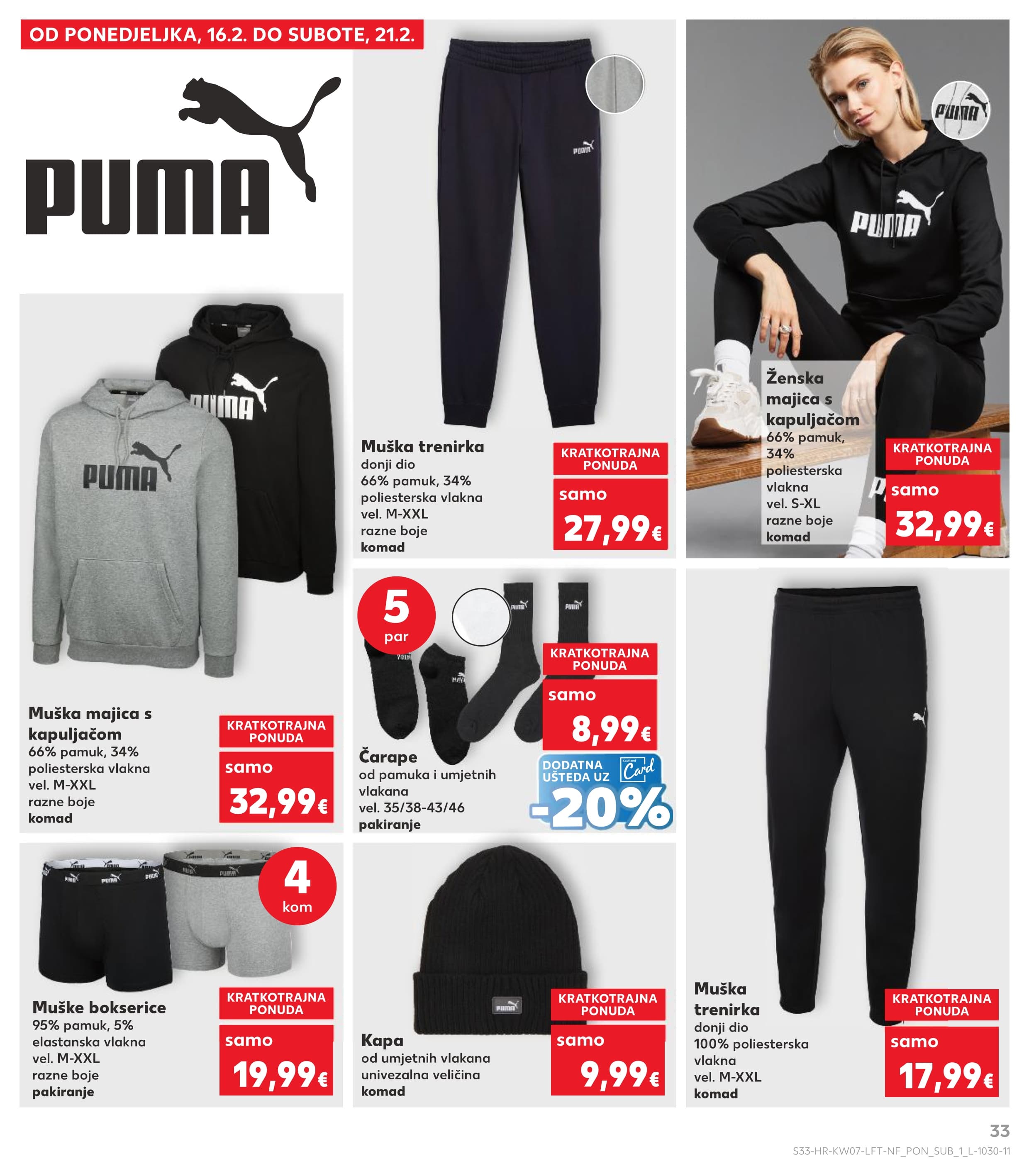 Stranica 33. Kaufland kataloga - Tjedna Akciija Prehrana