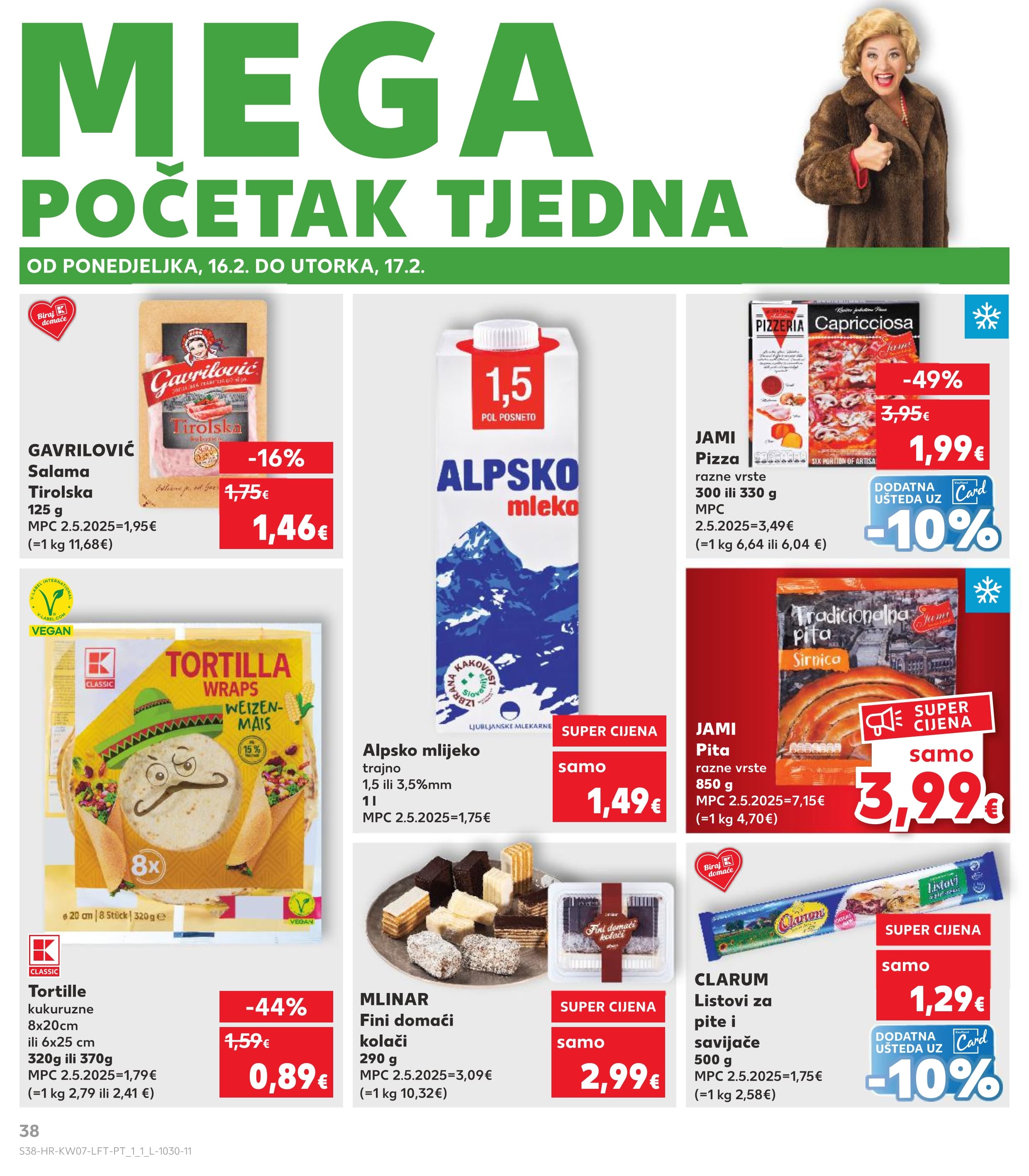 Stranica 38. Kaufland kataloga - Tjedna Akciija Prehrana