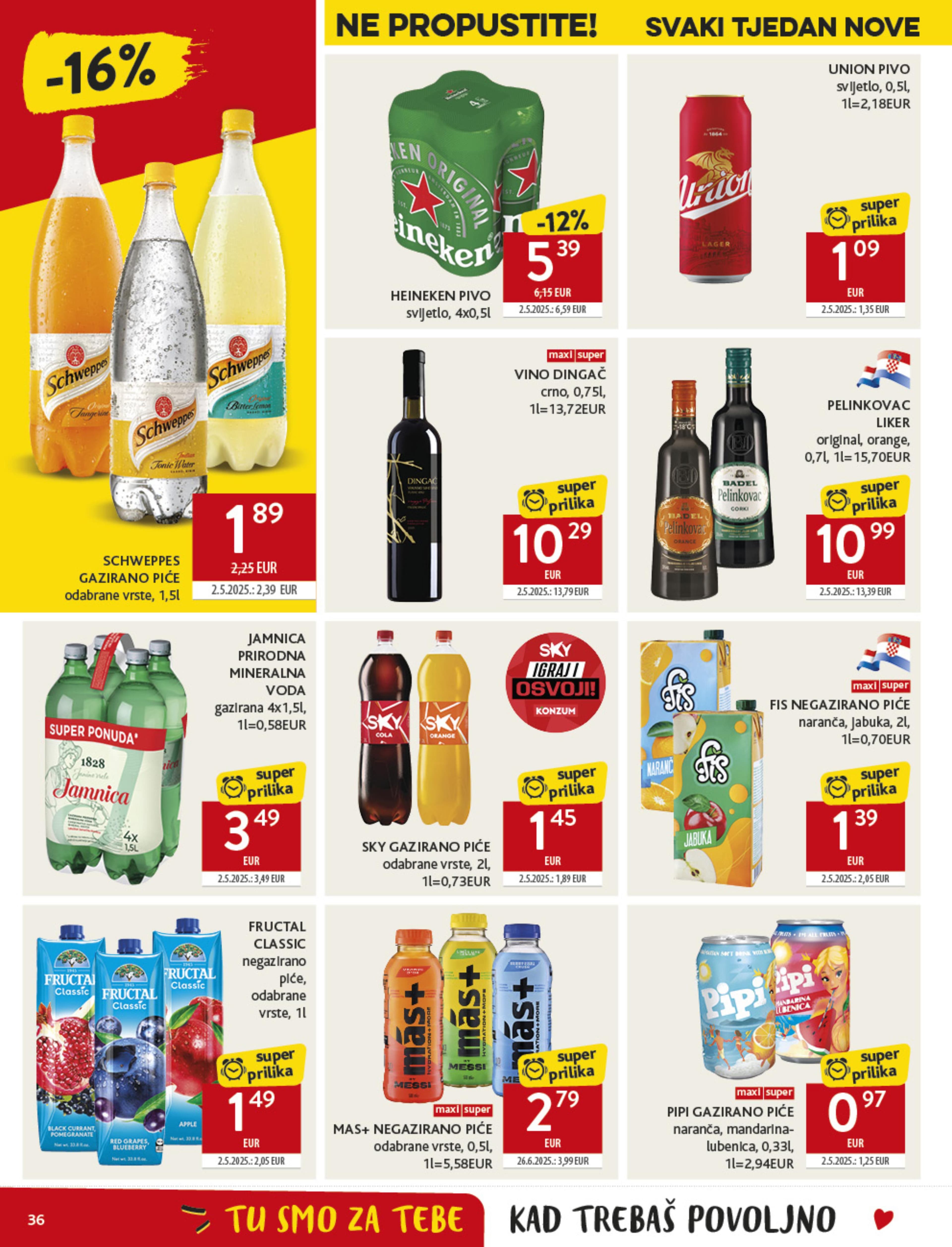 Stranica 36. Konzum kataloga - Akcije od 01.10. do 07.10.2025.