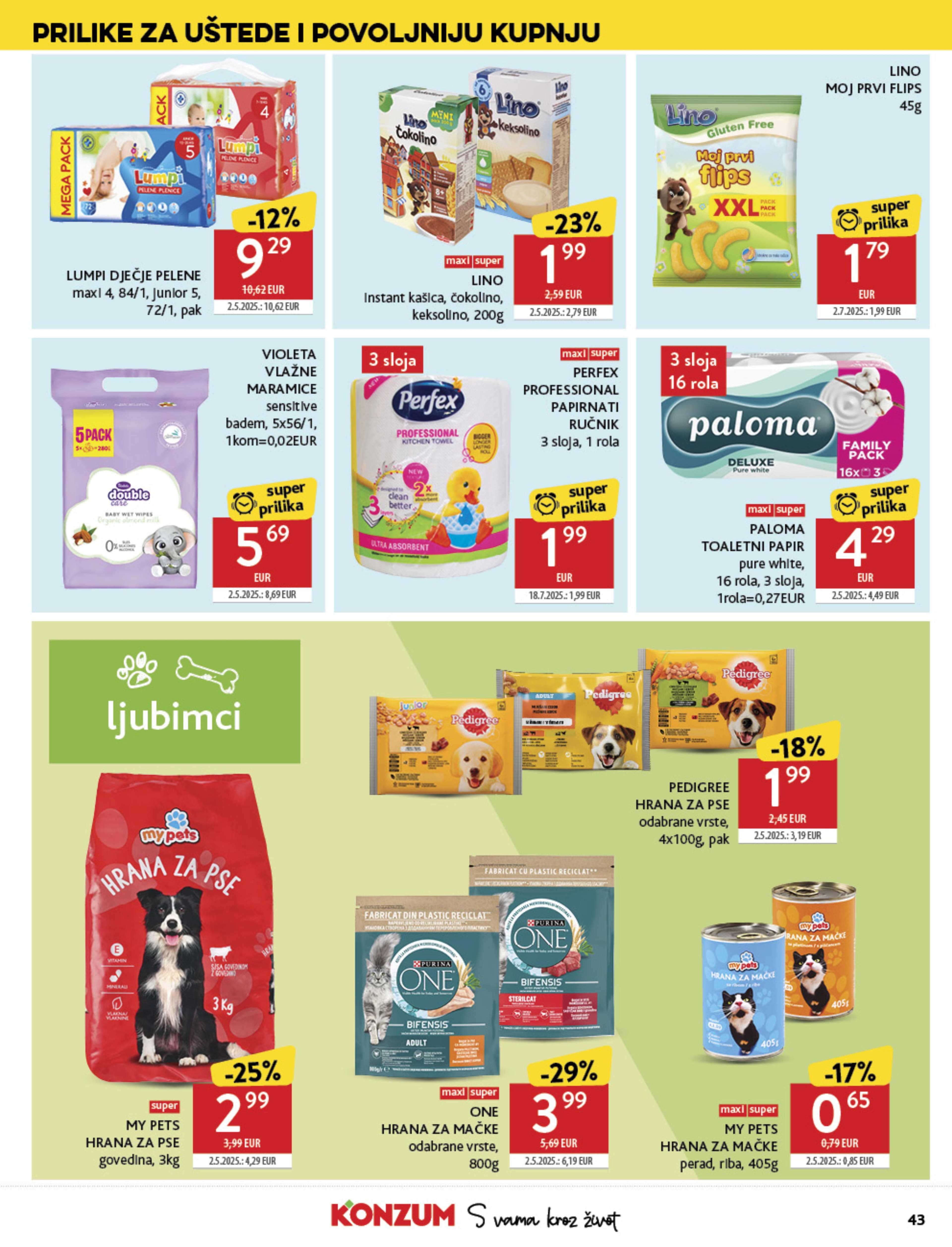 Stranica 43. Konzum kataloga - Akcije od 01.10. do 07.10.2025.