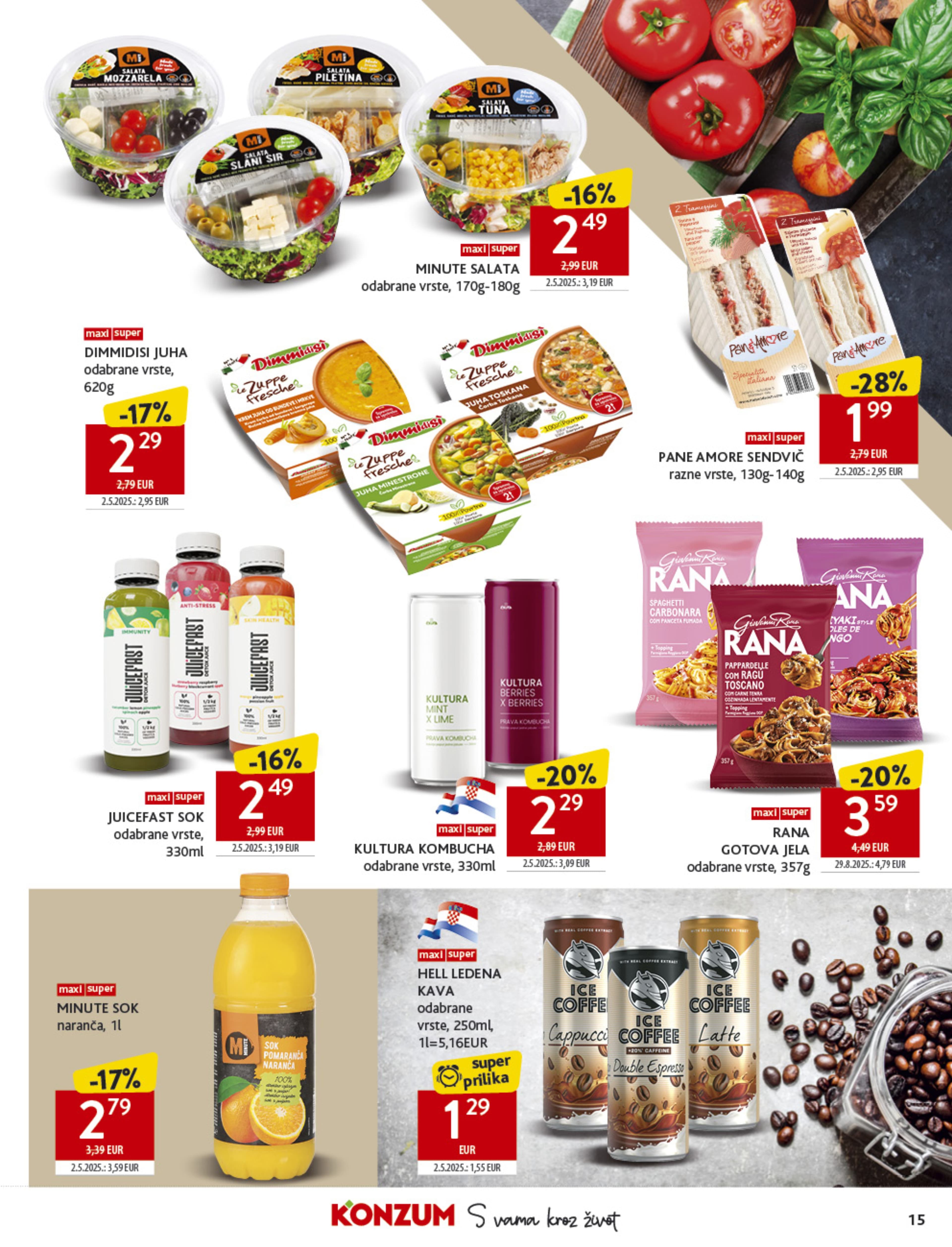 Stranica 15. Konzum kataloga - Akcije od 29.10. do 04.11.2025.