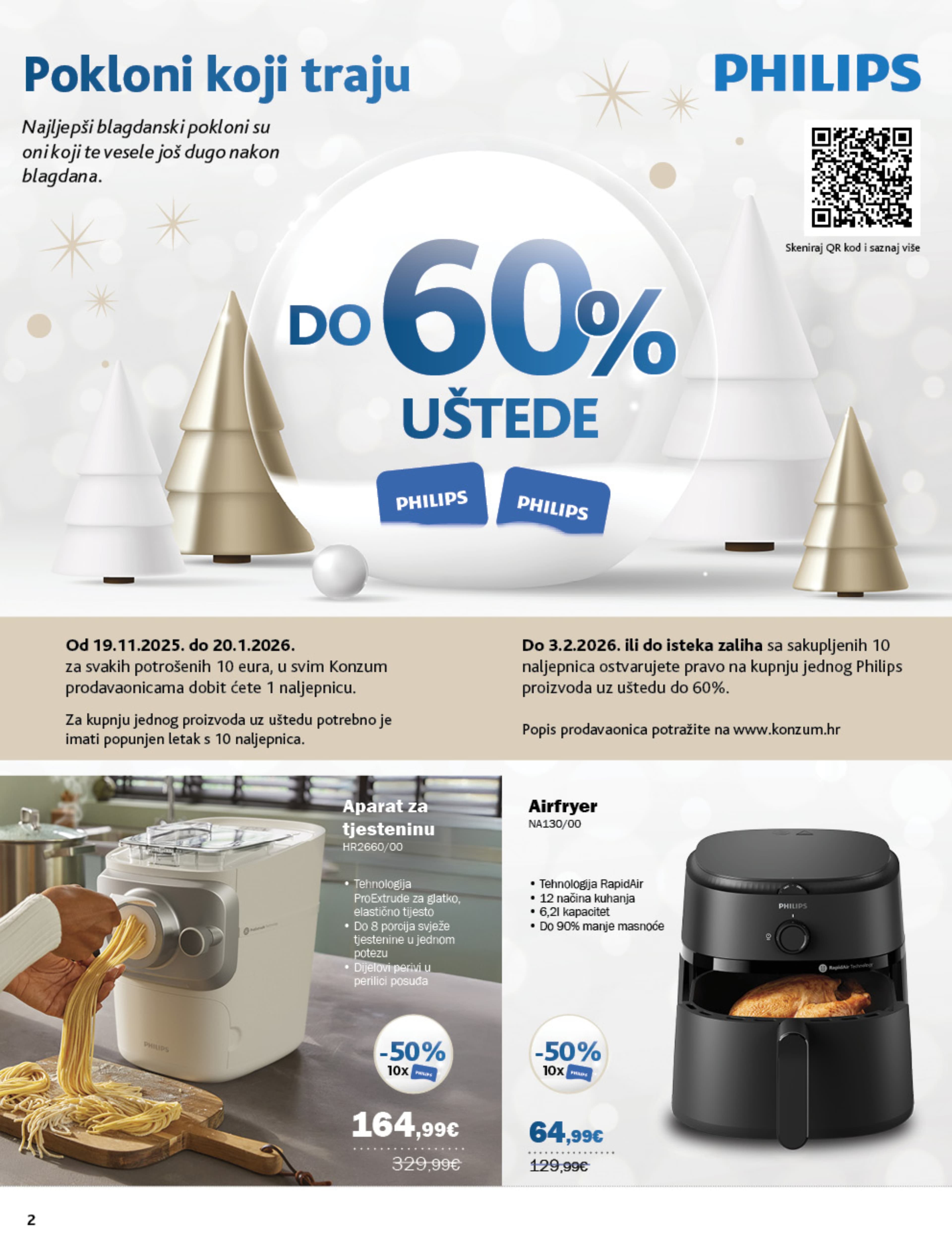 Stranica 2. Konzum kataloga - Akcije od 19.11. do 25.11.2025.