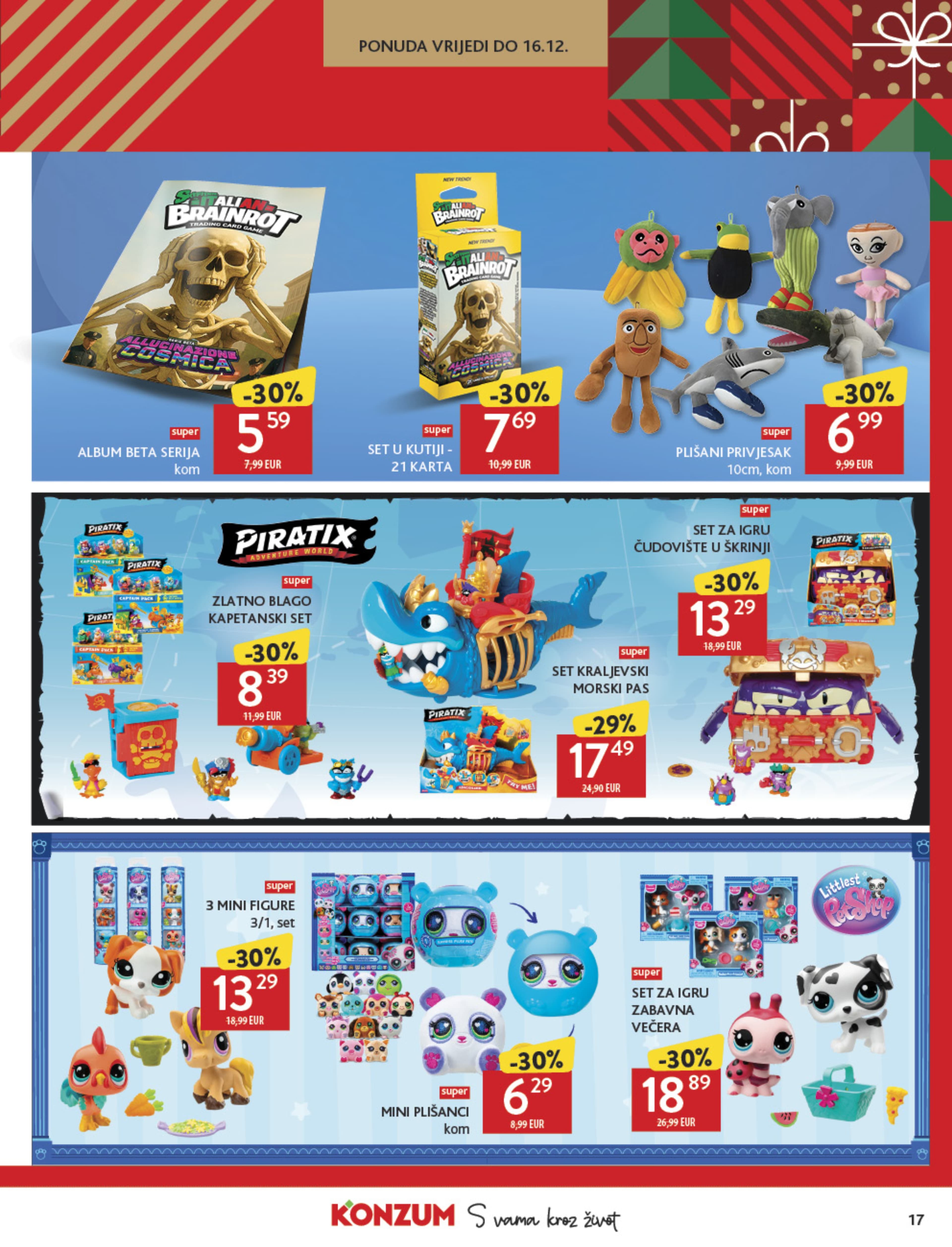 Stranica 17. Konzum kataloga - Akcije od 03.12. do 09.12.2025.