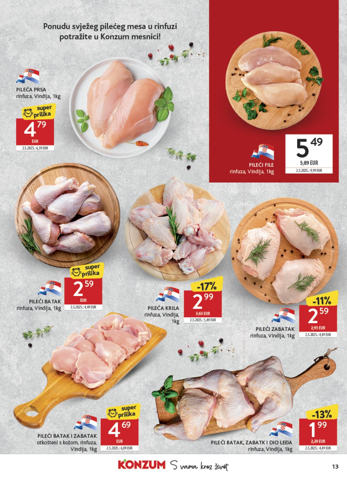 Stranica 13. Konzum kataloga - Akcijska ponuda od 14.02.2026.