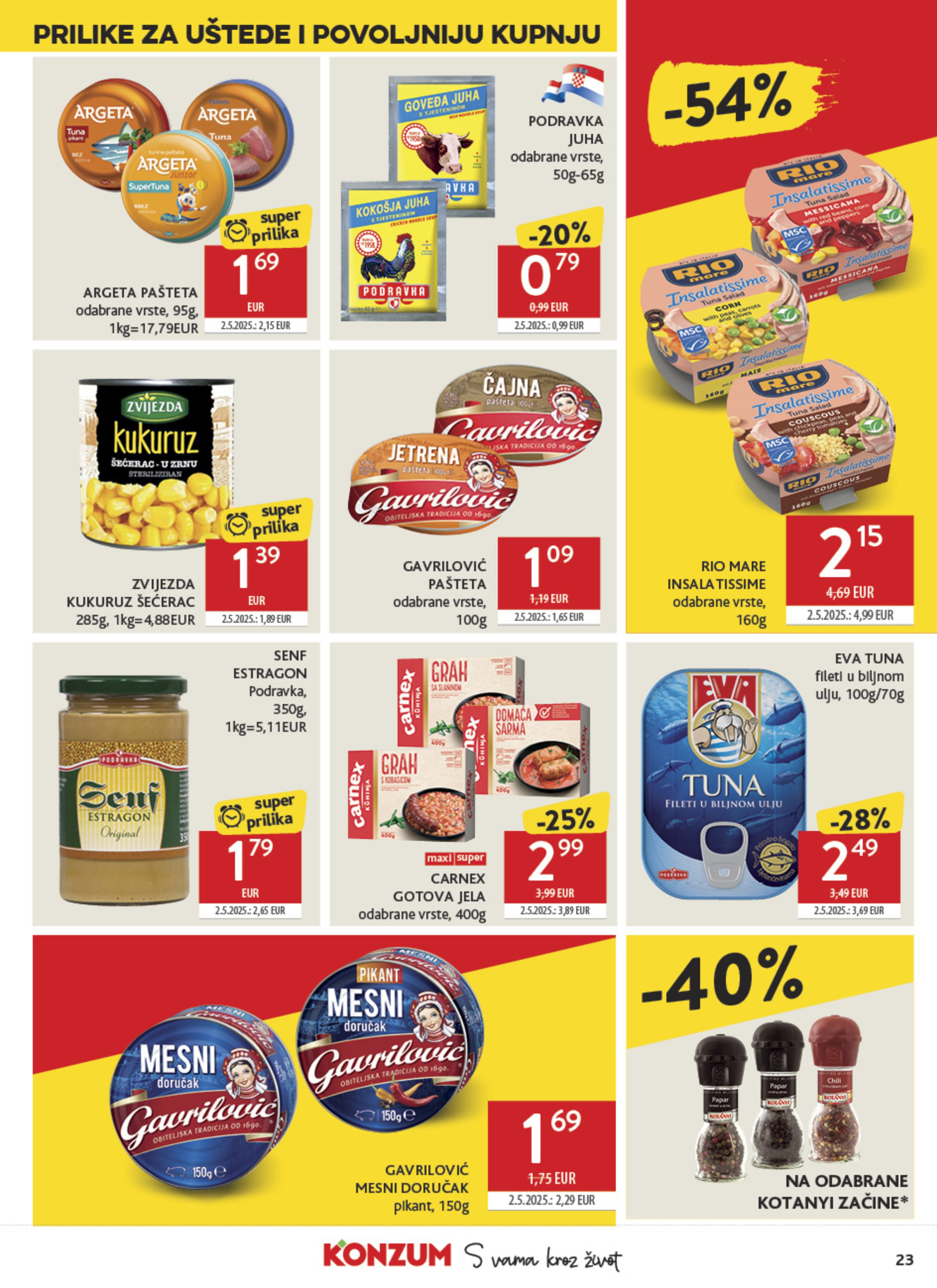 Stranica 23. Konzum kataloga - Akcija