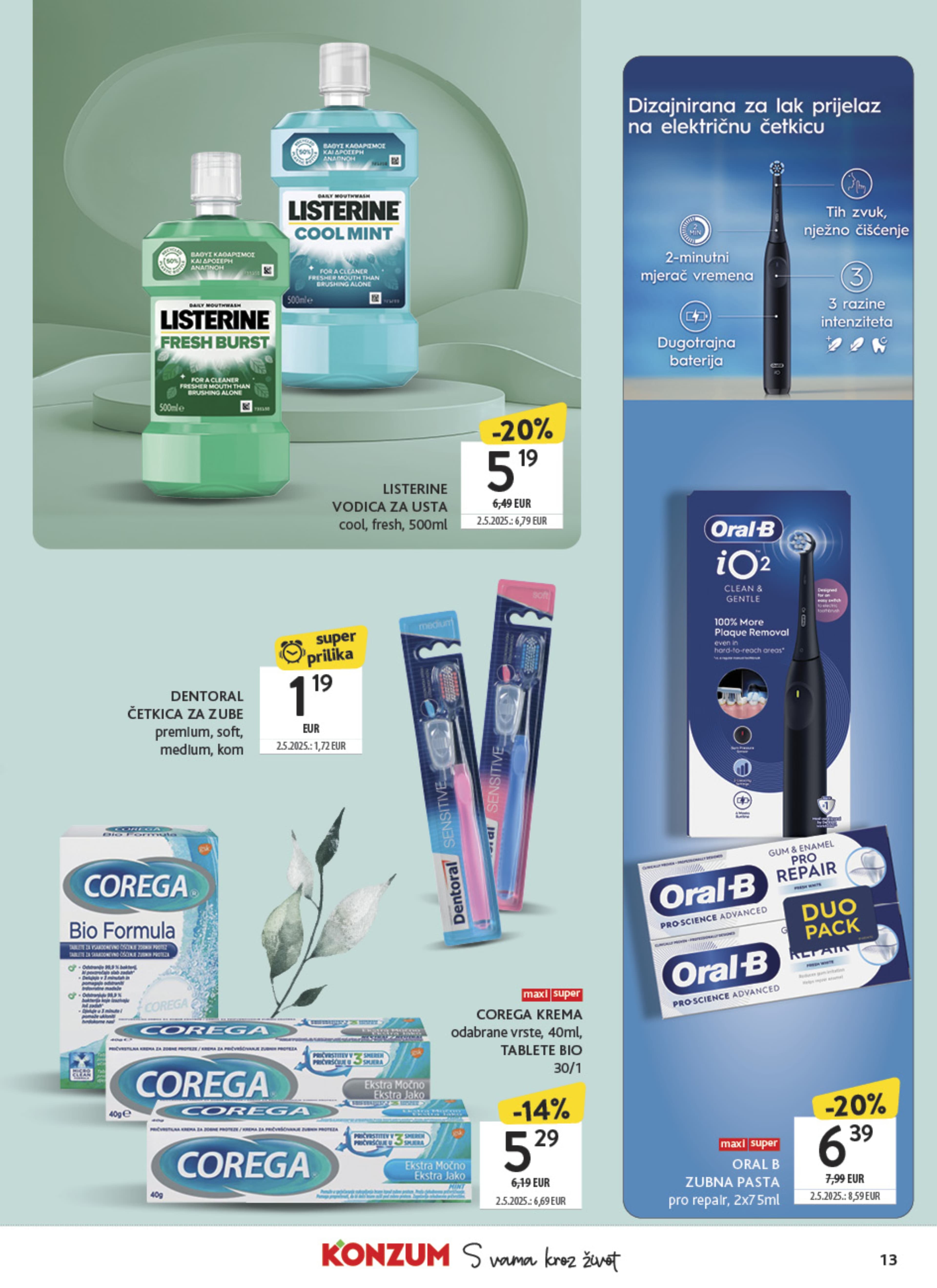 Stranica 13. Konzum kataloga - Ljepota i Njega