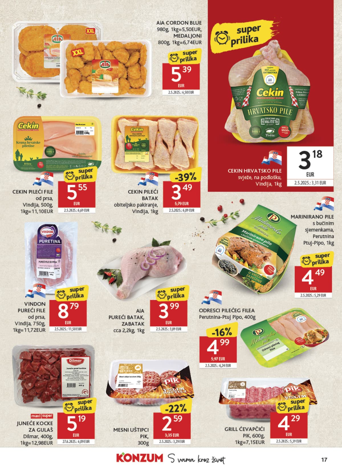 Stranica 17. Konzum kataloga - Tjedna Akcija od Srijede od 14.02.2026.