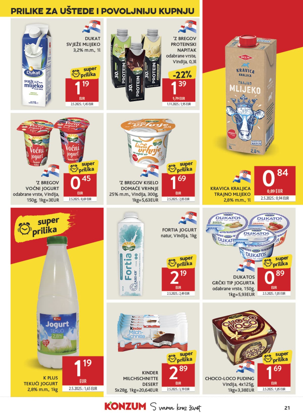 Stranica 21. Konzum kataloga - Tjedna Akcija od Srijede od 14.02.2026.