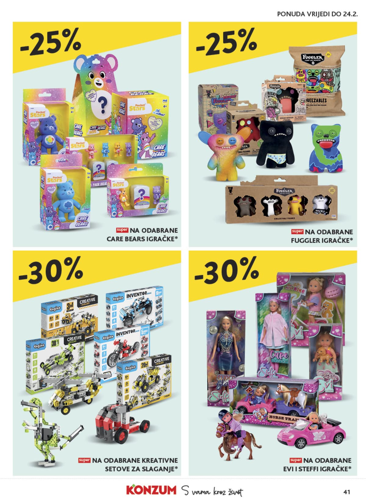 Stranica 41. Konzum kataloga - Tjedna Akcija od Srijede od 14.02.2026.