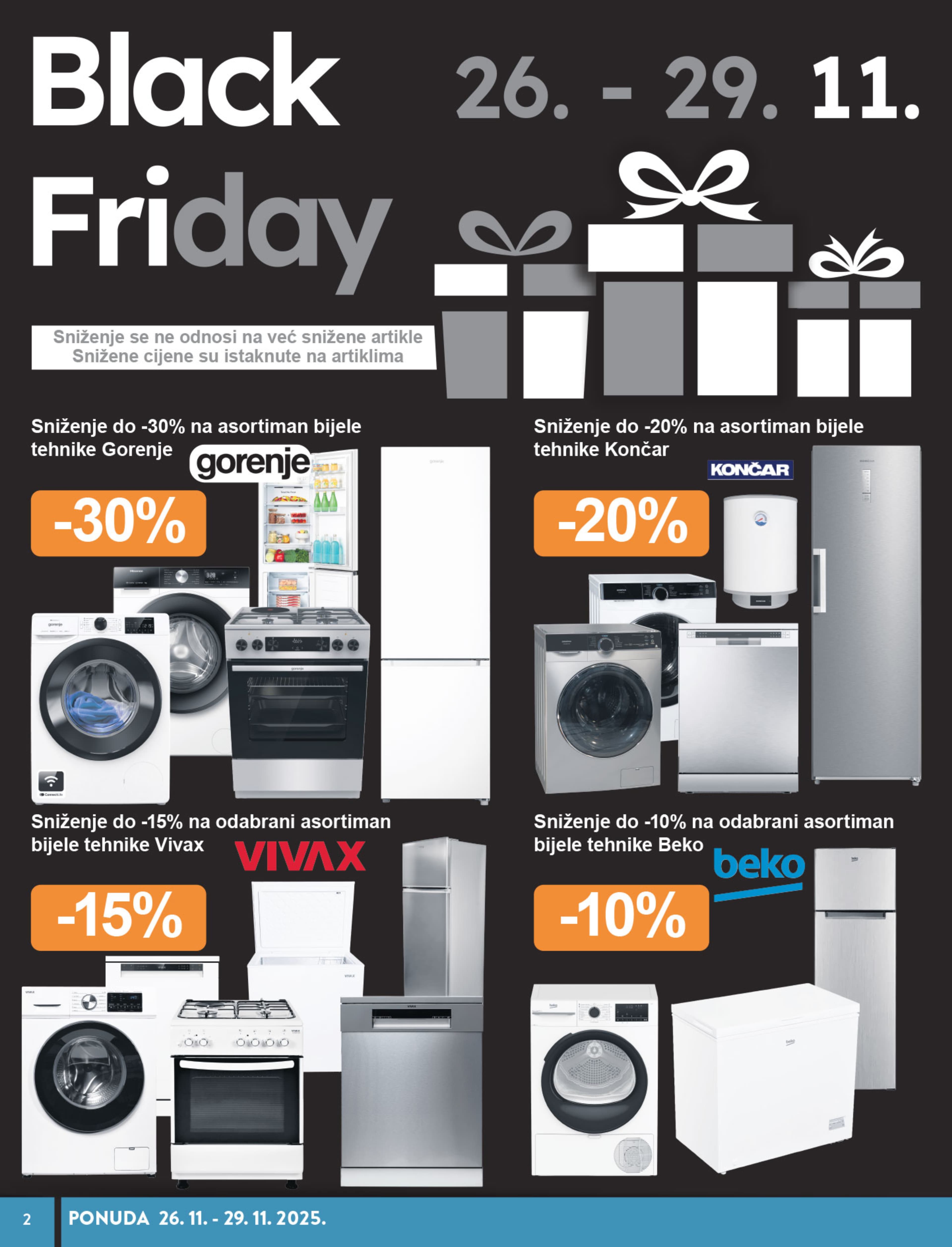 Stranica 2. KTC kataloga - Akcije od 19.11. do 02.12.2025.