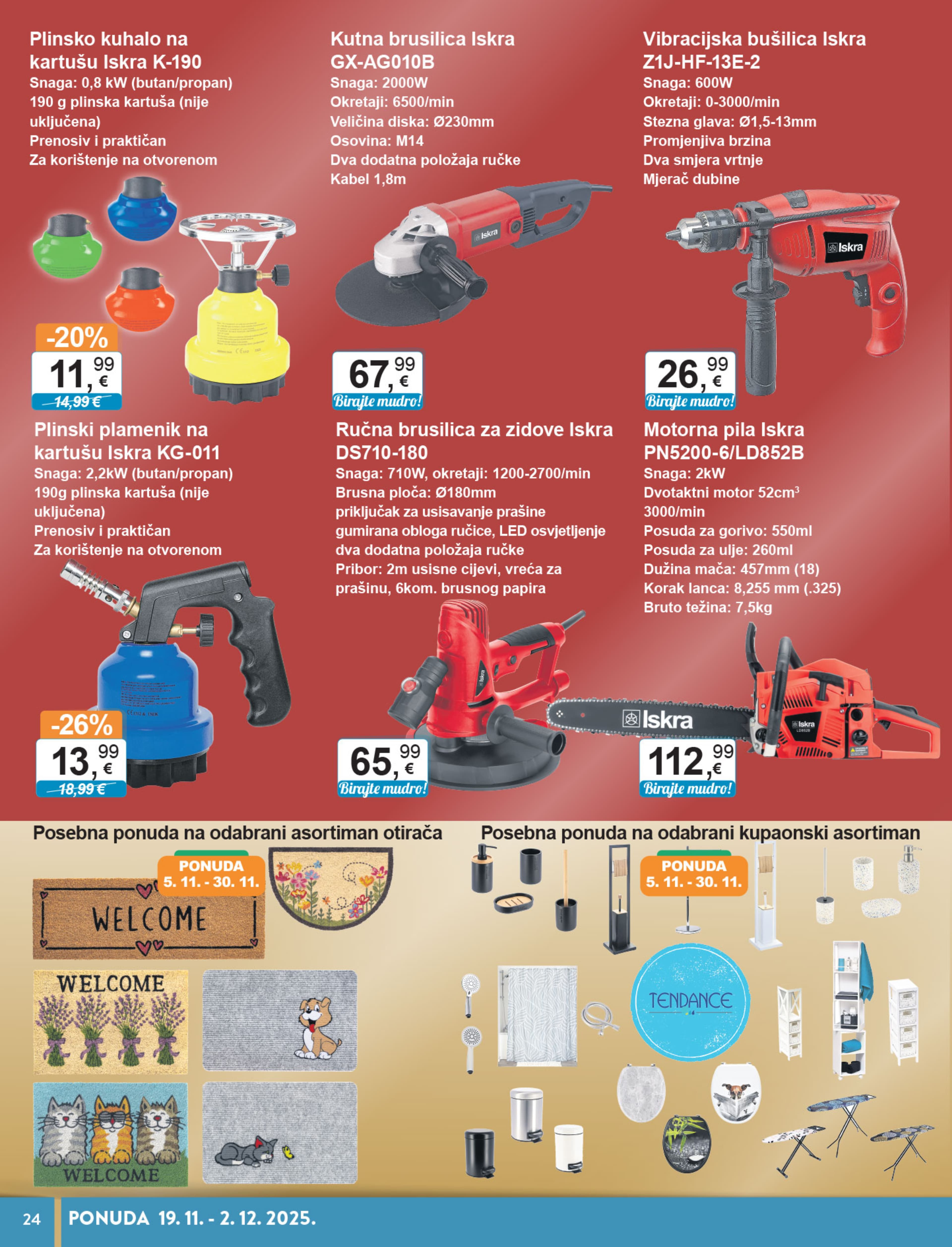 Stranica 24. KTC kataloga - Akcije od 19.11. do 02.12.2025.