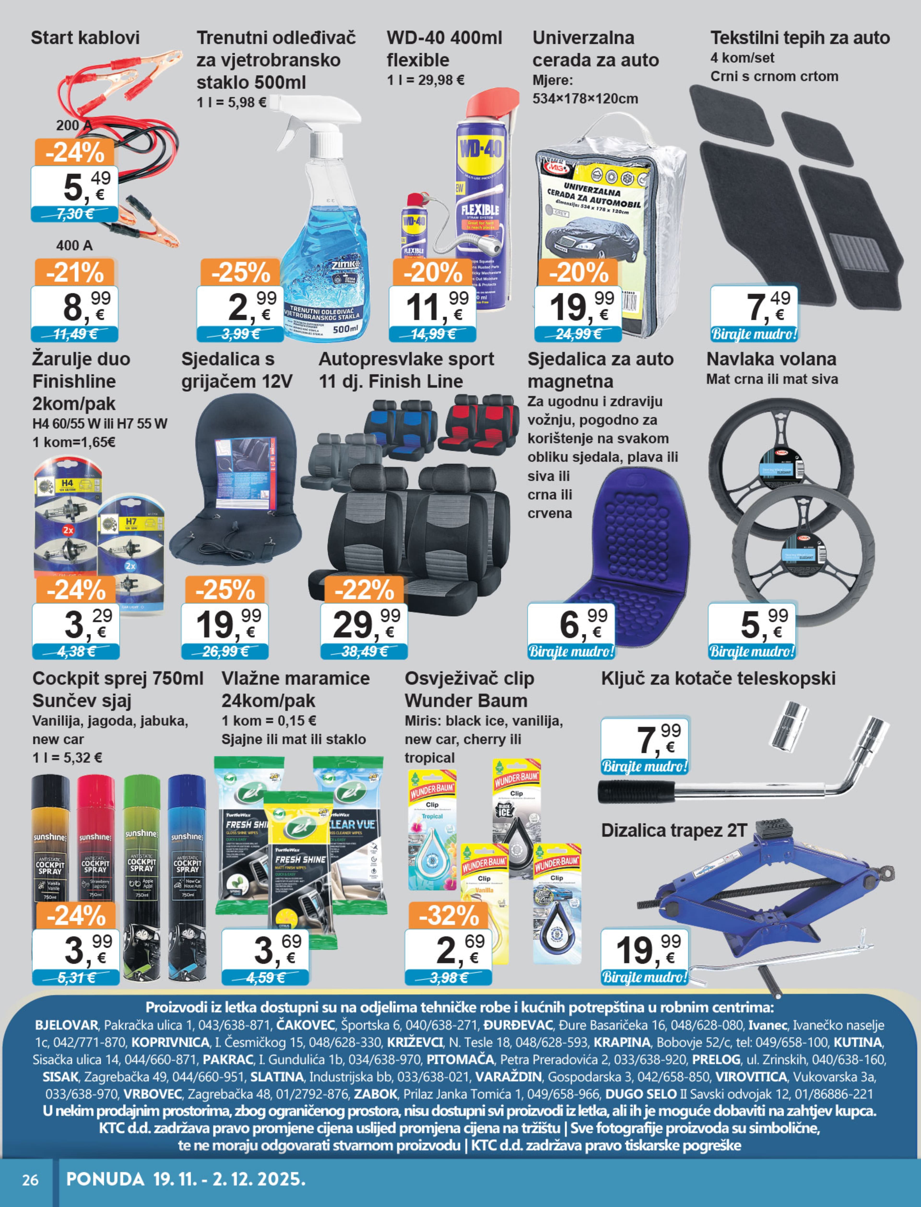 Stranica 26. KTC kataloga - Akcije od 19.11. do 02.12.2025.
