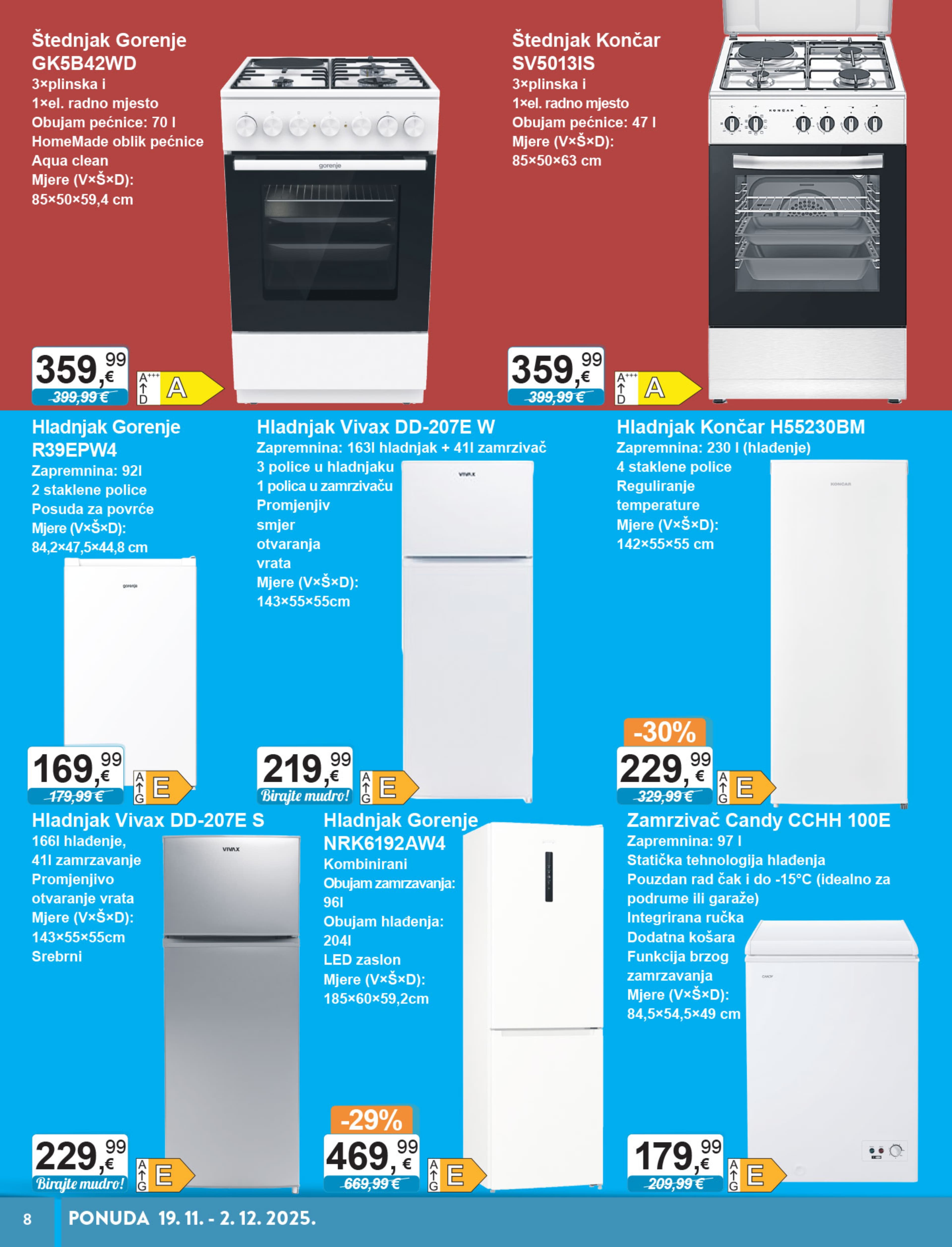 Stranica 8. KTC kataloga - Akcije od 19.11. do 02.12.2025.