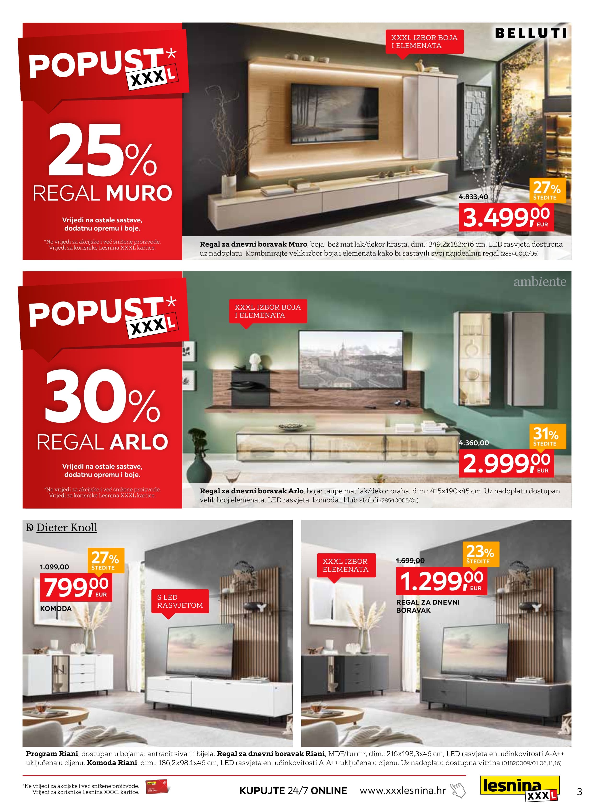 Stranica 3. Lesnina kataloga - Akcije od 01.12. do 24.12.2025.