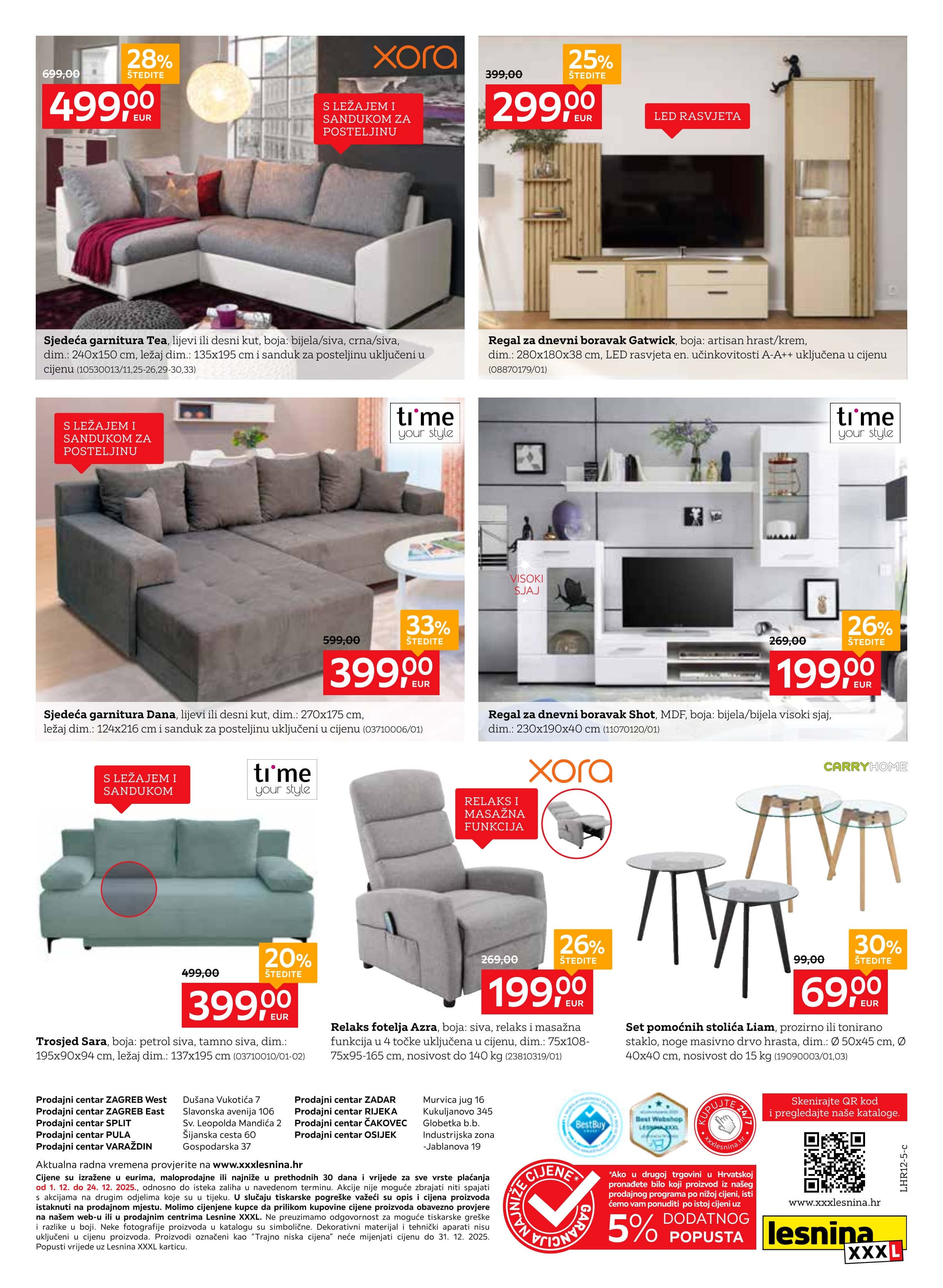 Stranica 8. Lesnina kataloga - Akcije od 01.12. do 24.12.2025.
