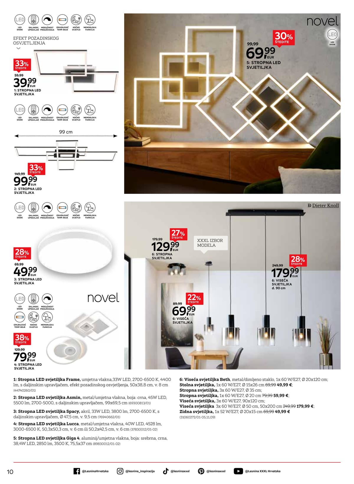Stranica 10. Lesnina kataloga - Elegancija na stolu od 14.02.2026.