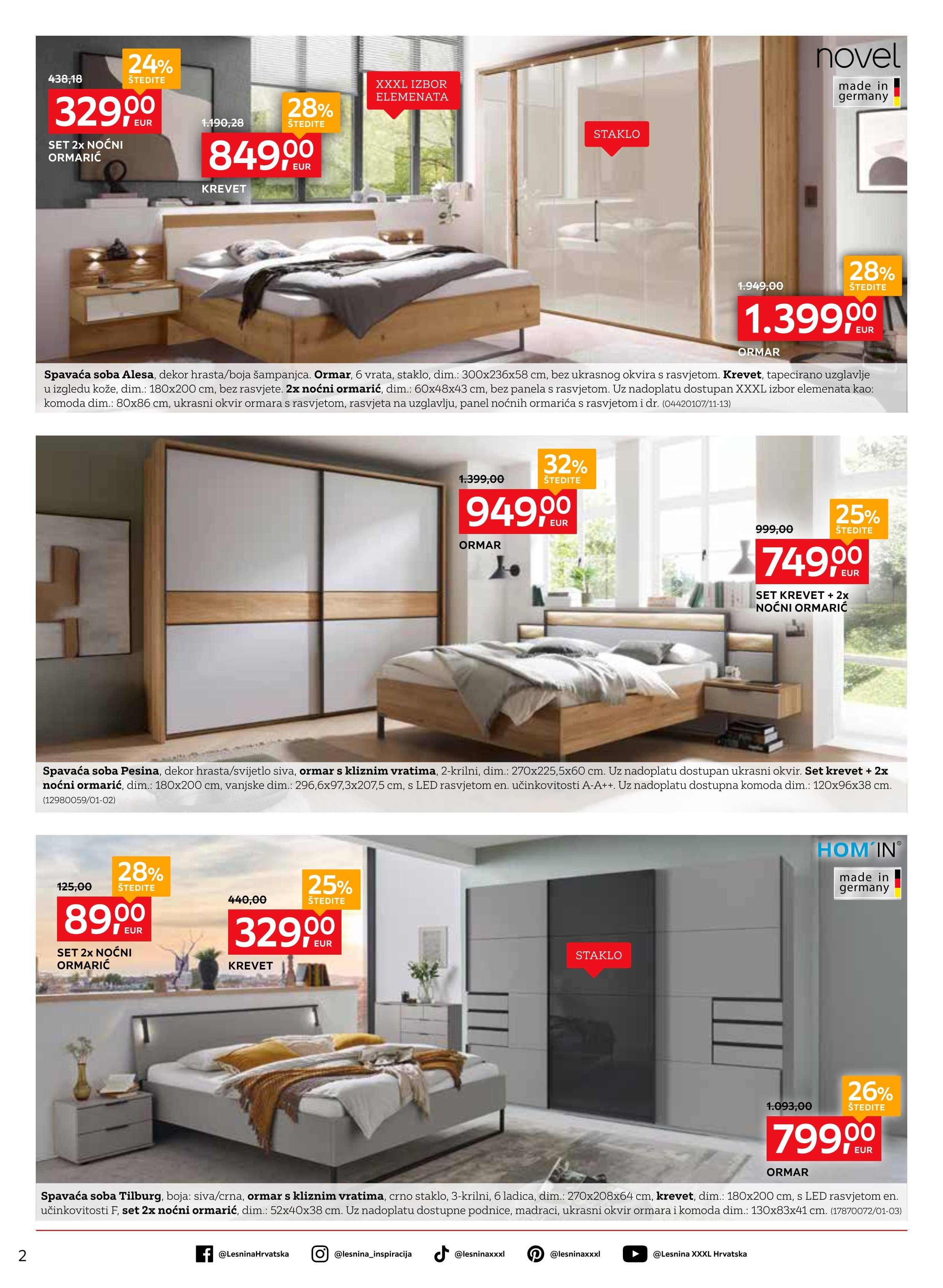 Stranica 2. Lesnina kataloga - Za ugodne snove