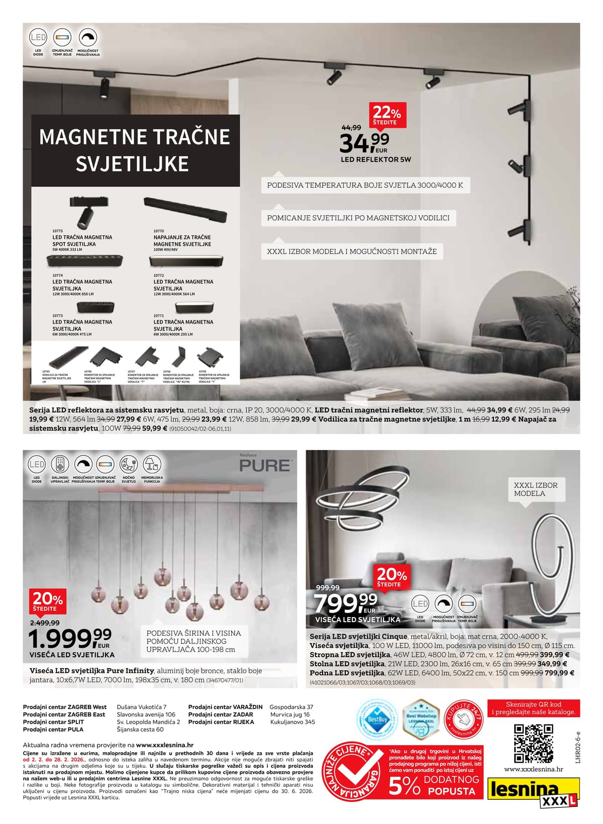 Stranica 12. Lesnina kataloga - Moderna rješenja rasvjete od 14.02.2026.