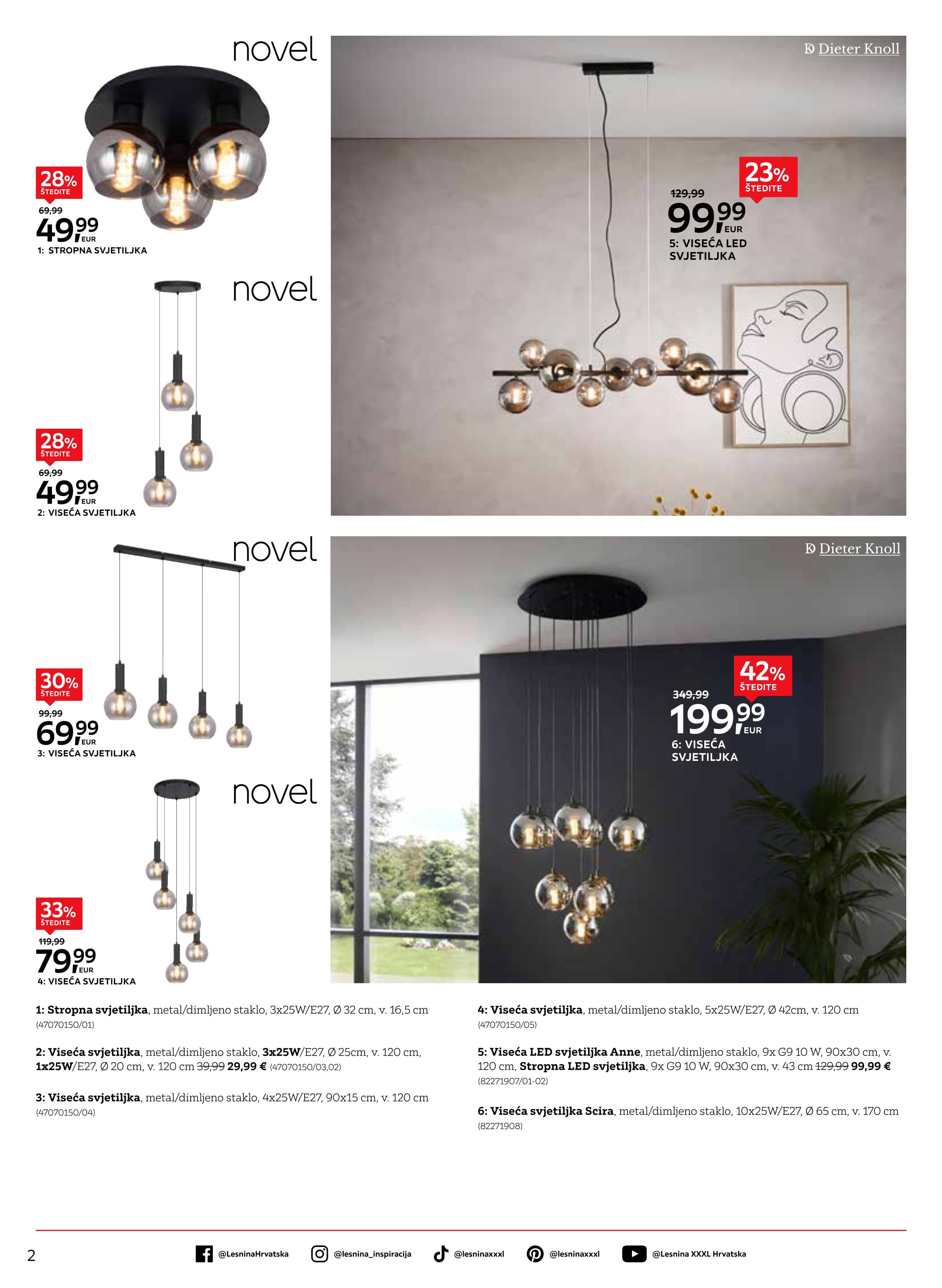 Stranica 2. Lesnina kataloga - Moderna rješenja rasvjete