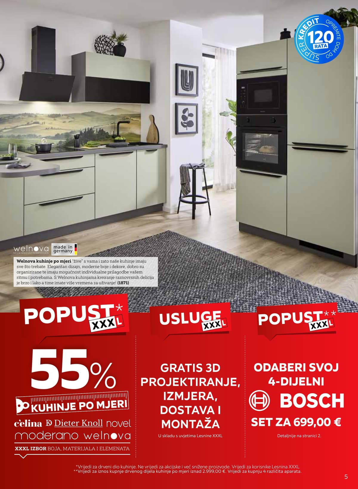 Stranica 5. Lesnina kataloga - Super akcija kuhinja od 14.02.2026.