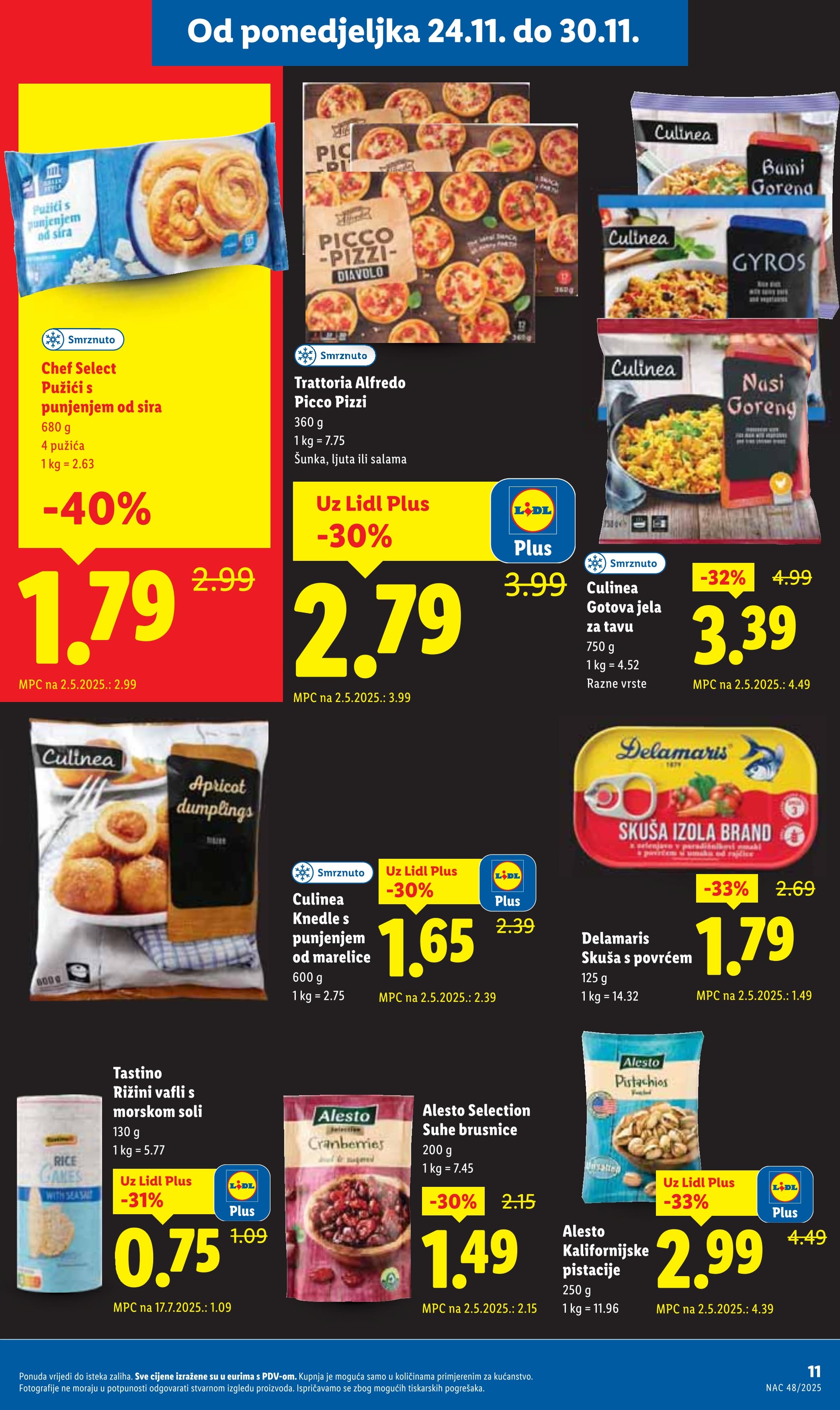 Stranica 11. Lidl kataloga - Akcije od 24.11. do 30.11.2025.