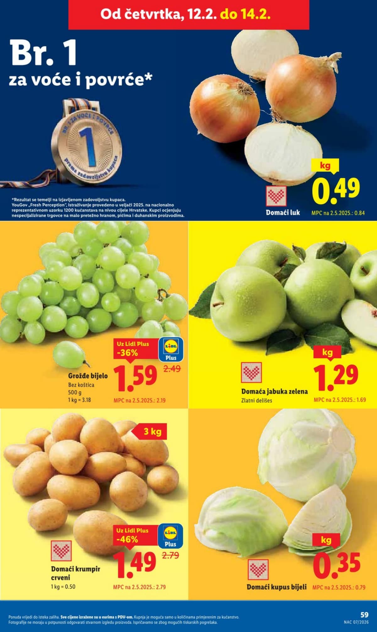 Stranica 31. Lidl kataloga - Tjedna Akcija Prehrana od 14.02.2026.