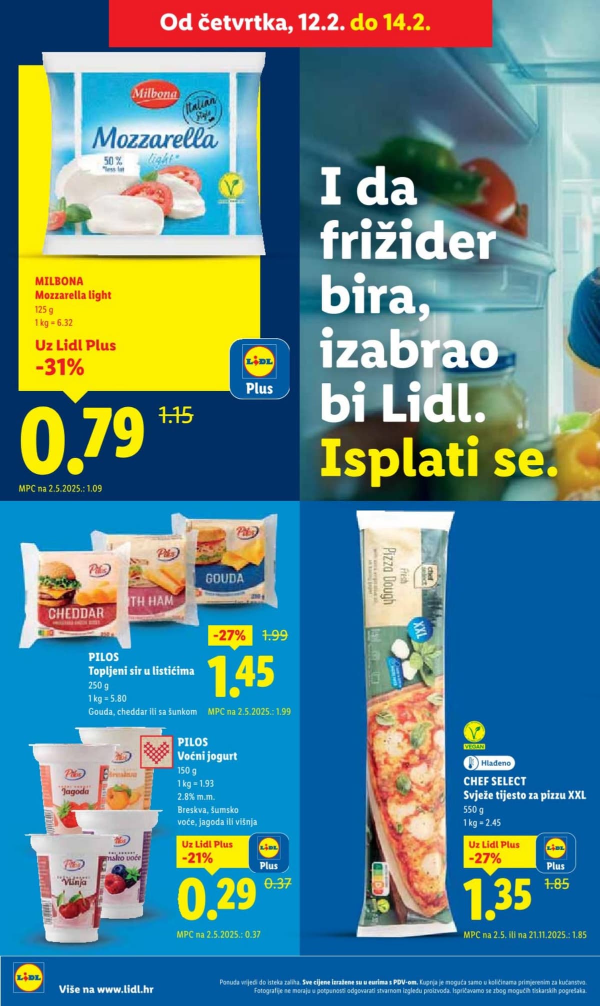 Stranica 34. Lidl kataloga - Tjedna Akcija Prehrana od 14.02.2026.