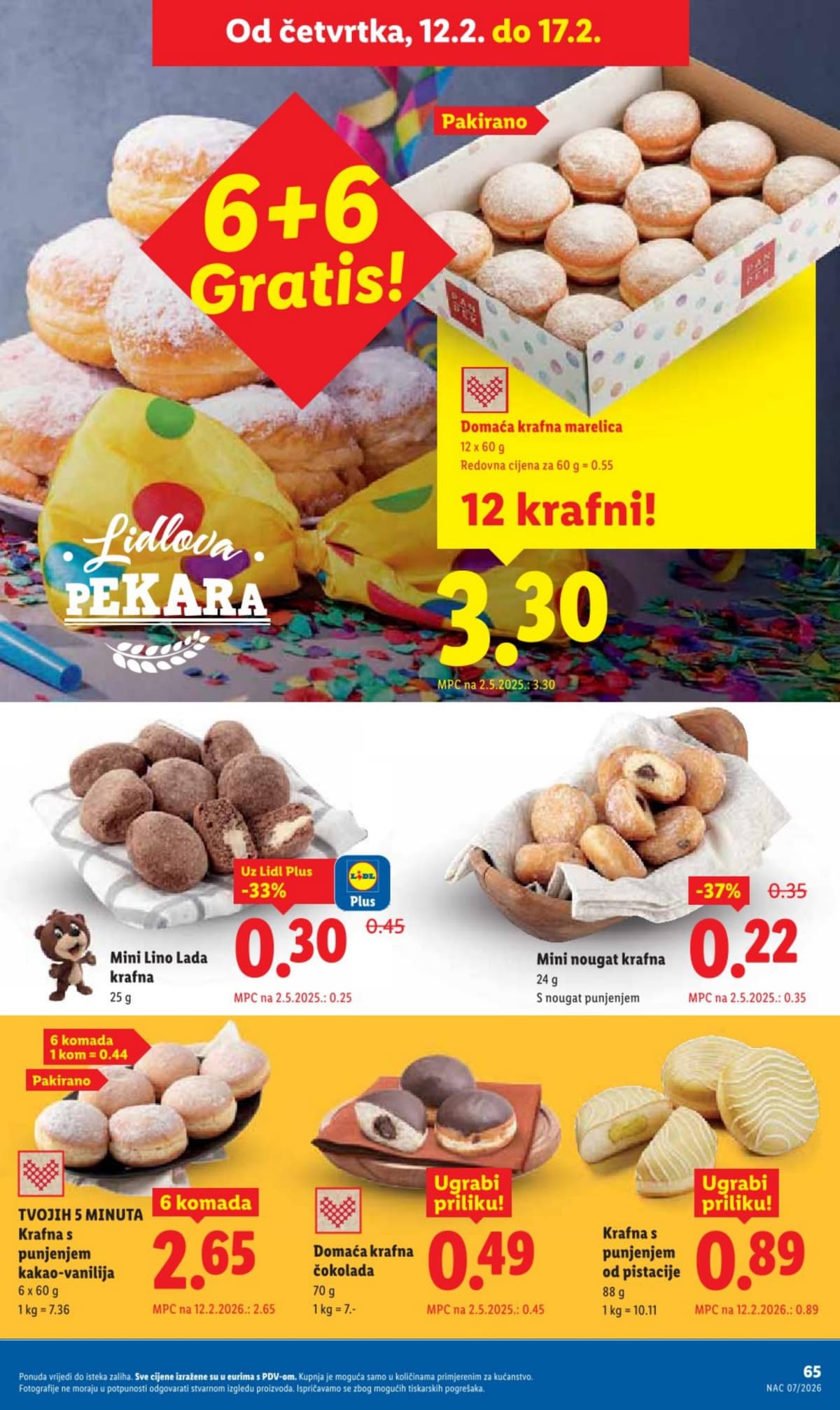 Stranica 37. Lidl kataloga - Tjedna Akcija Prehrana od 14.02.2026.