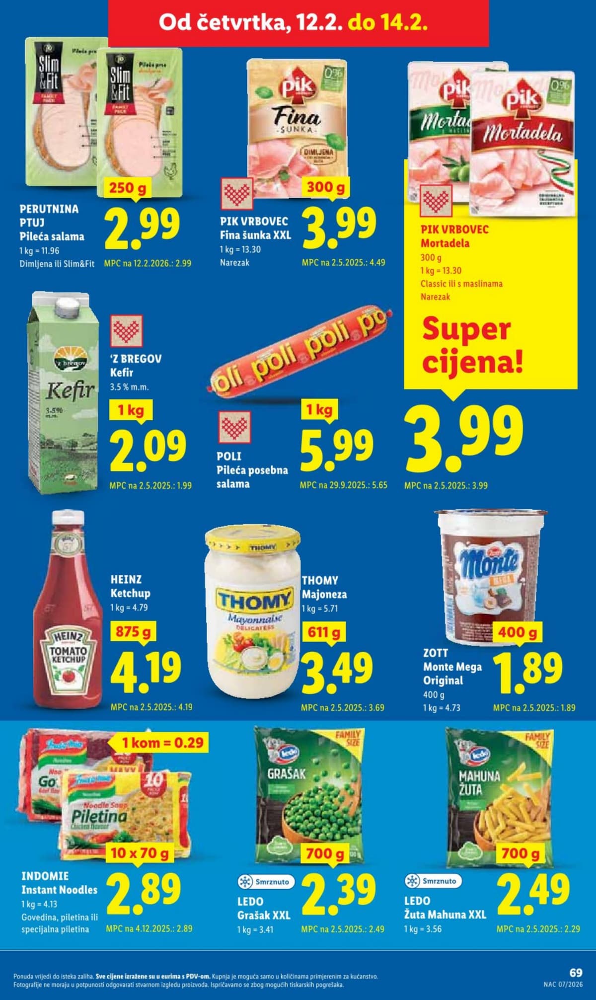 Stranica 41. Lidl kataloga - Tjedna Akcija Prehrana od 14.02.2026.