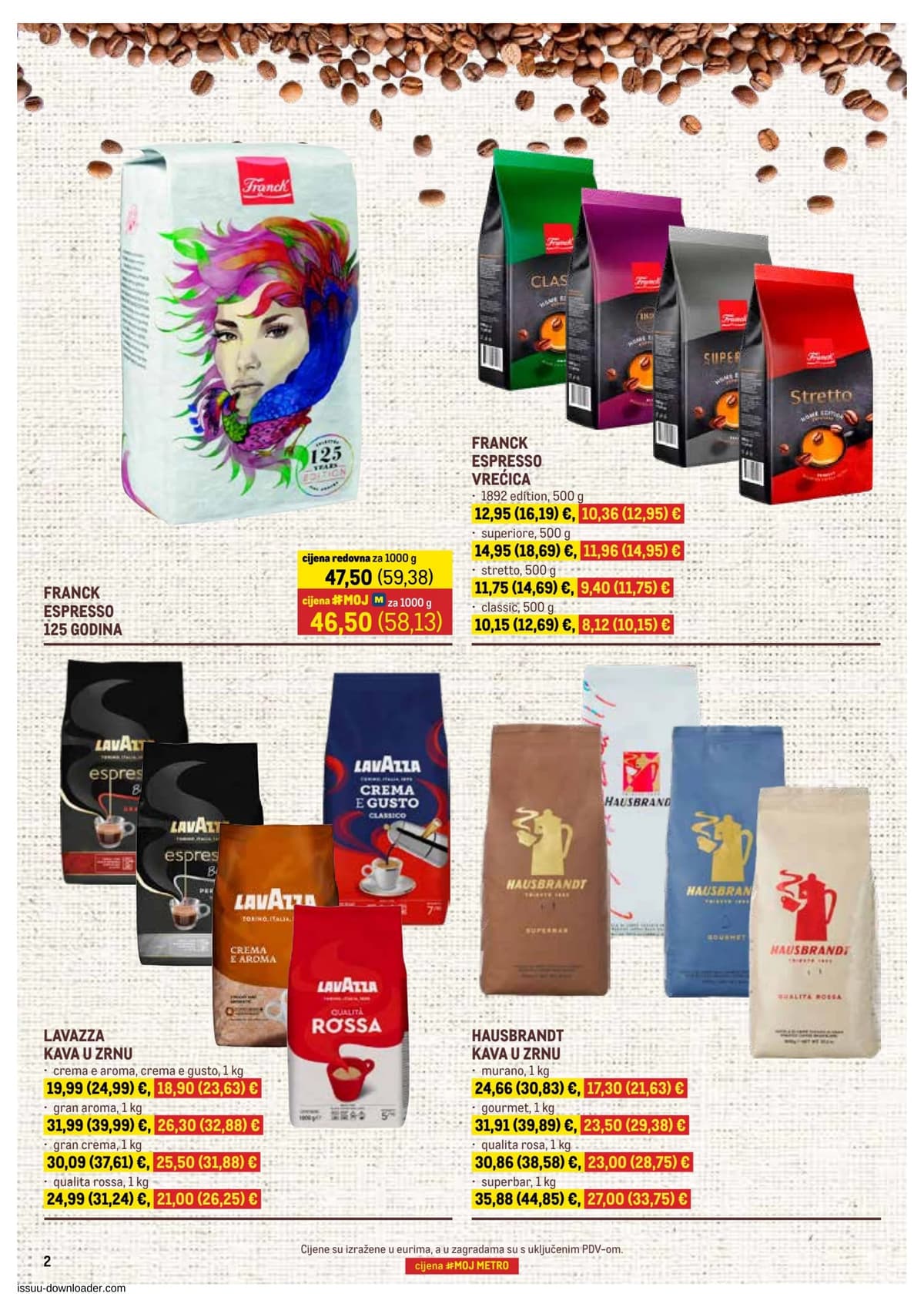 Stranica 2. Metro kataloga - Kava od 14.02.2026.
