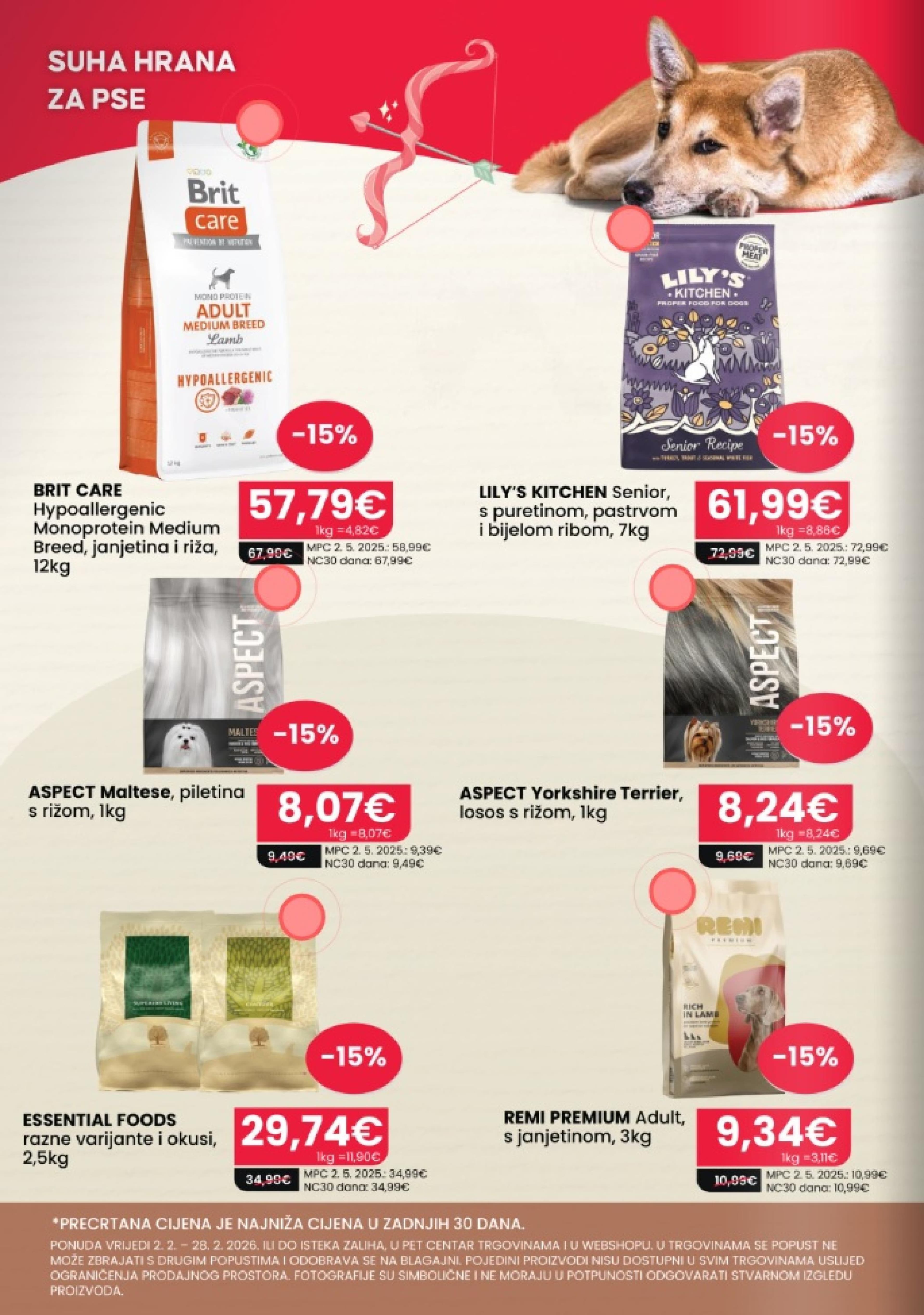 Stranica 2. Pet Centar kataloga - Veljača 2026.