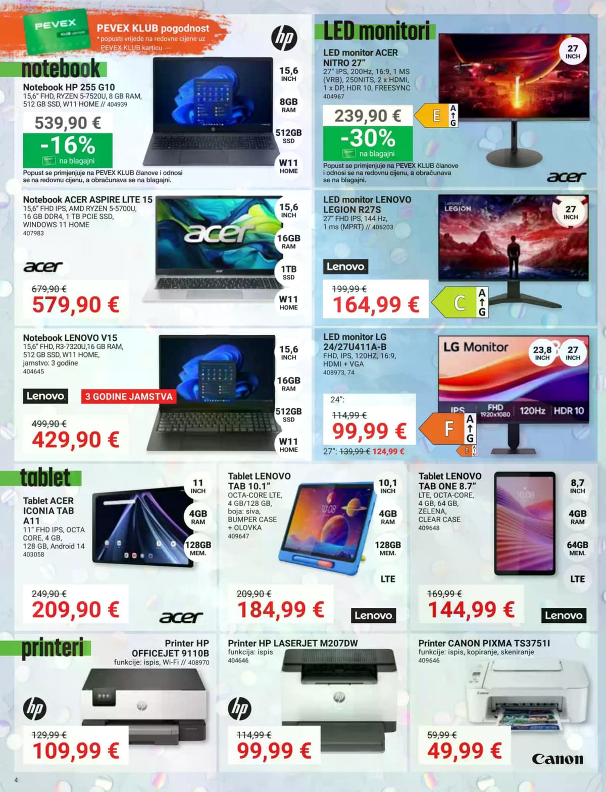 Stranica 4. Pevex kataloga - Veljača 2026. od 14.02.2026.