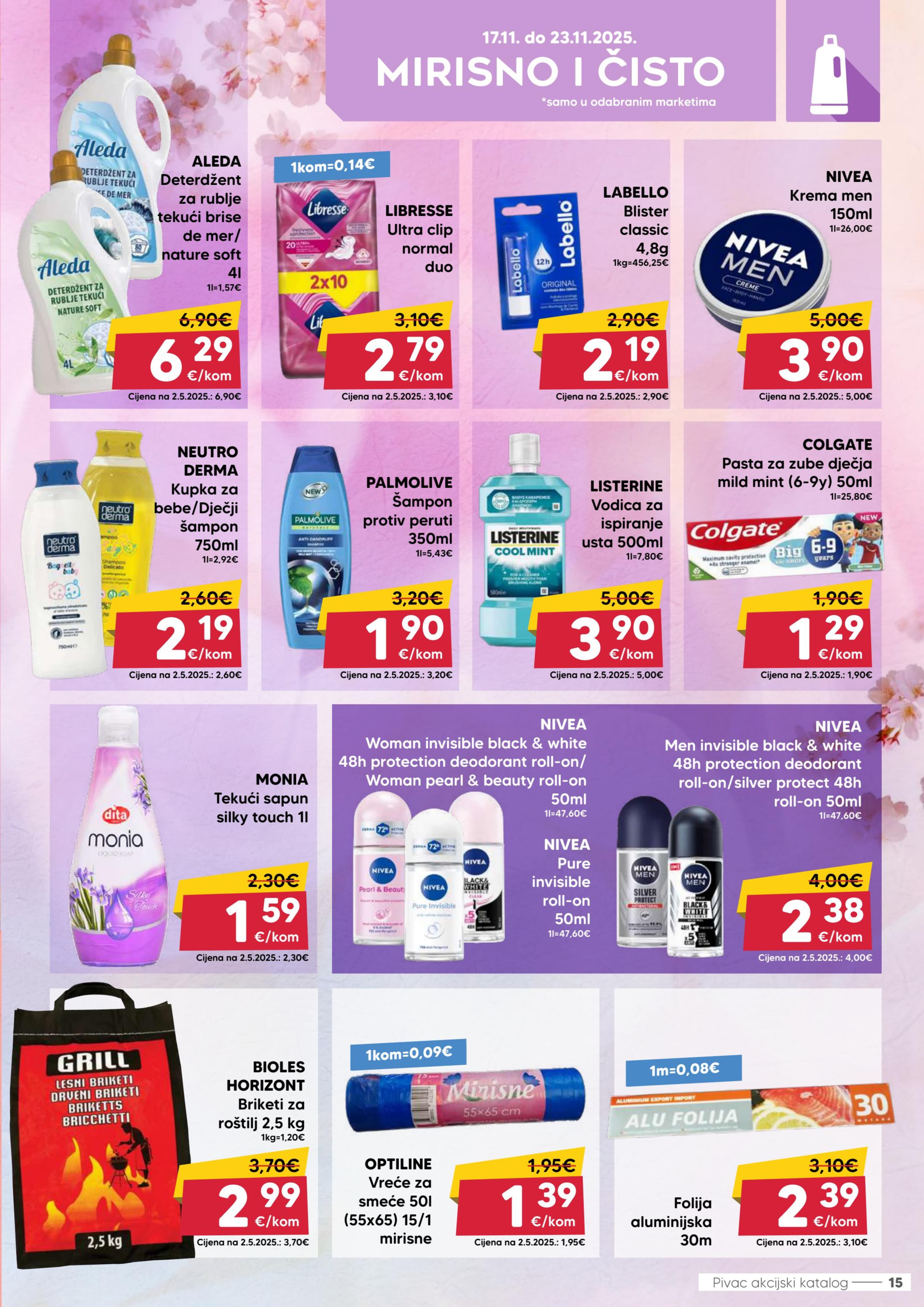 Stranica 15. Pivac kataloga - Akcije od 17.11. do 23.11.2025.