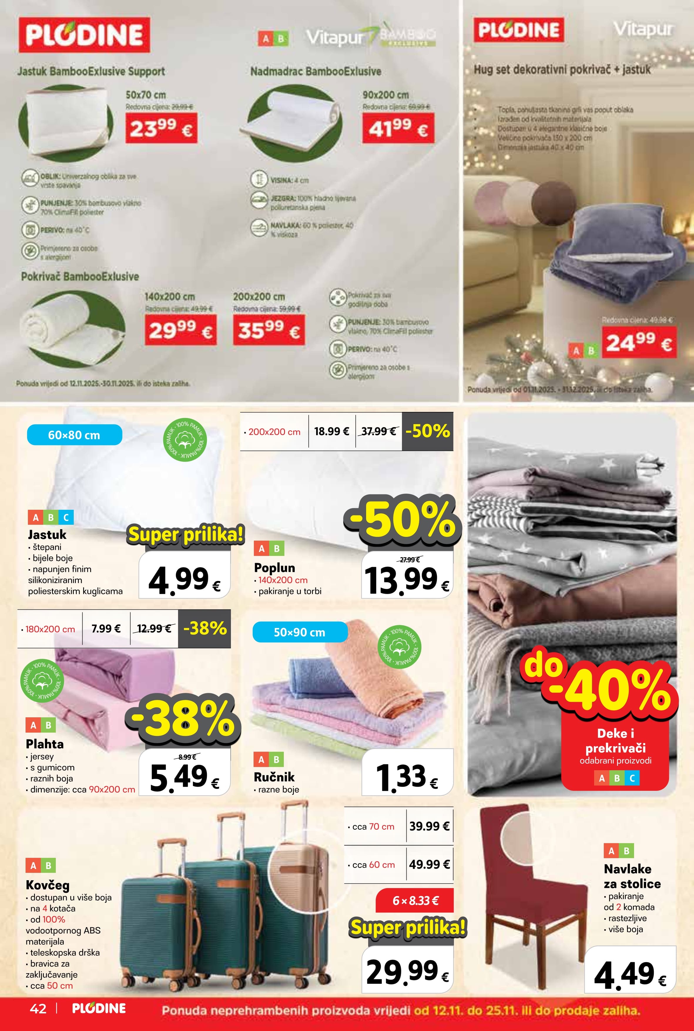 Stranica 42. Plodine kataloga - Akcije od 12.11. do 17.11.2025.