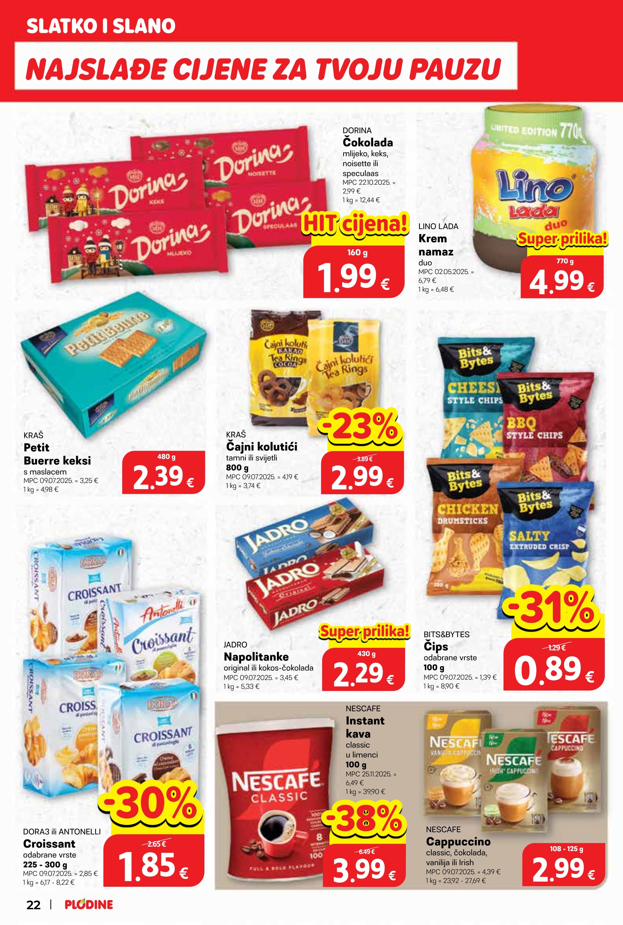 Stranica 22. Plodine kataloga - od 02.01. do 05.01.2026.