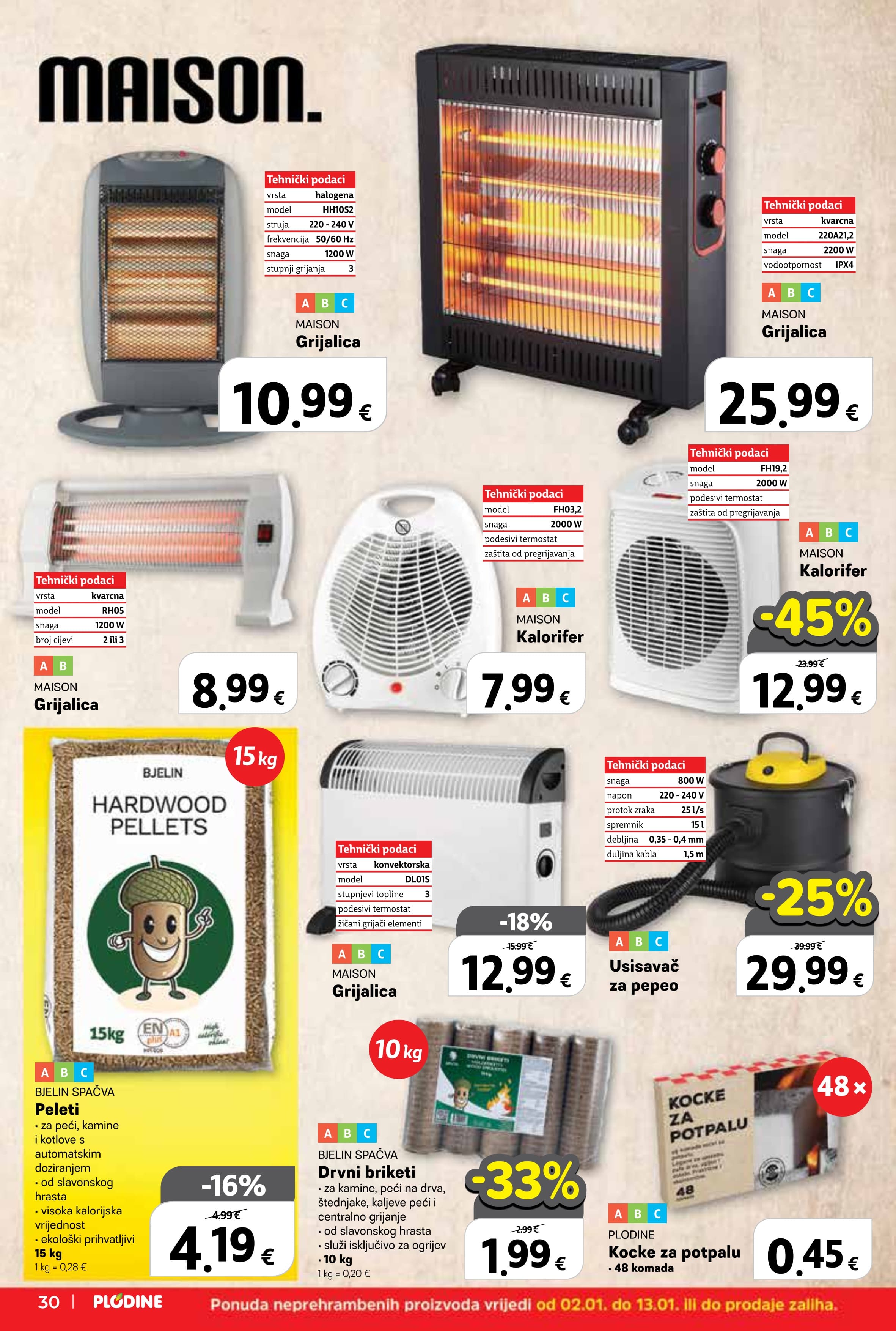 Stranica 30. Plodine kataloga - od 02.01. do 05.01.2026.