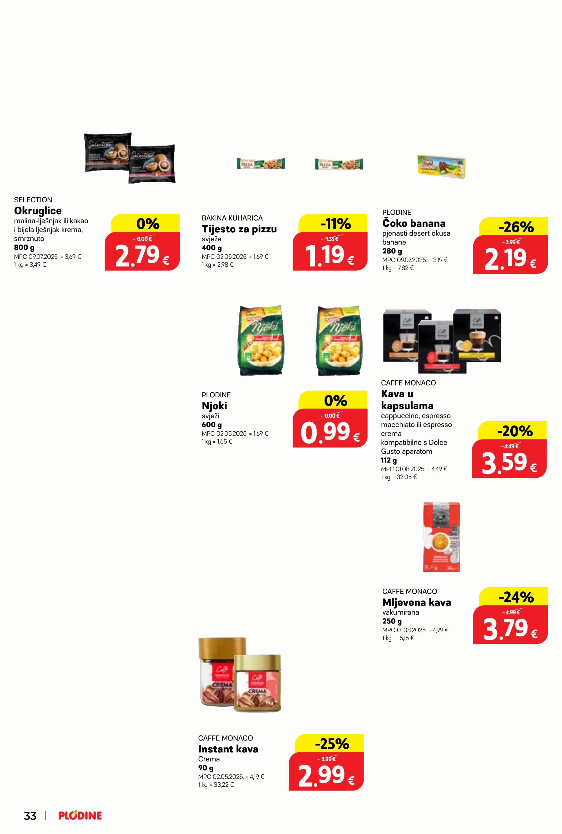 Stranica 33. Plodine kataloga - od 02.01. do 05.01.2026.