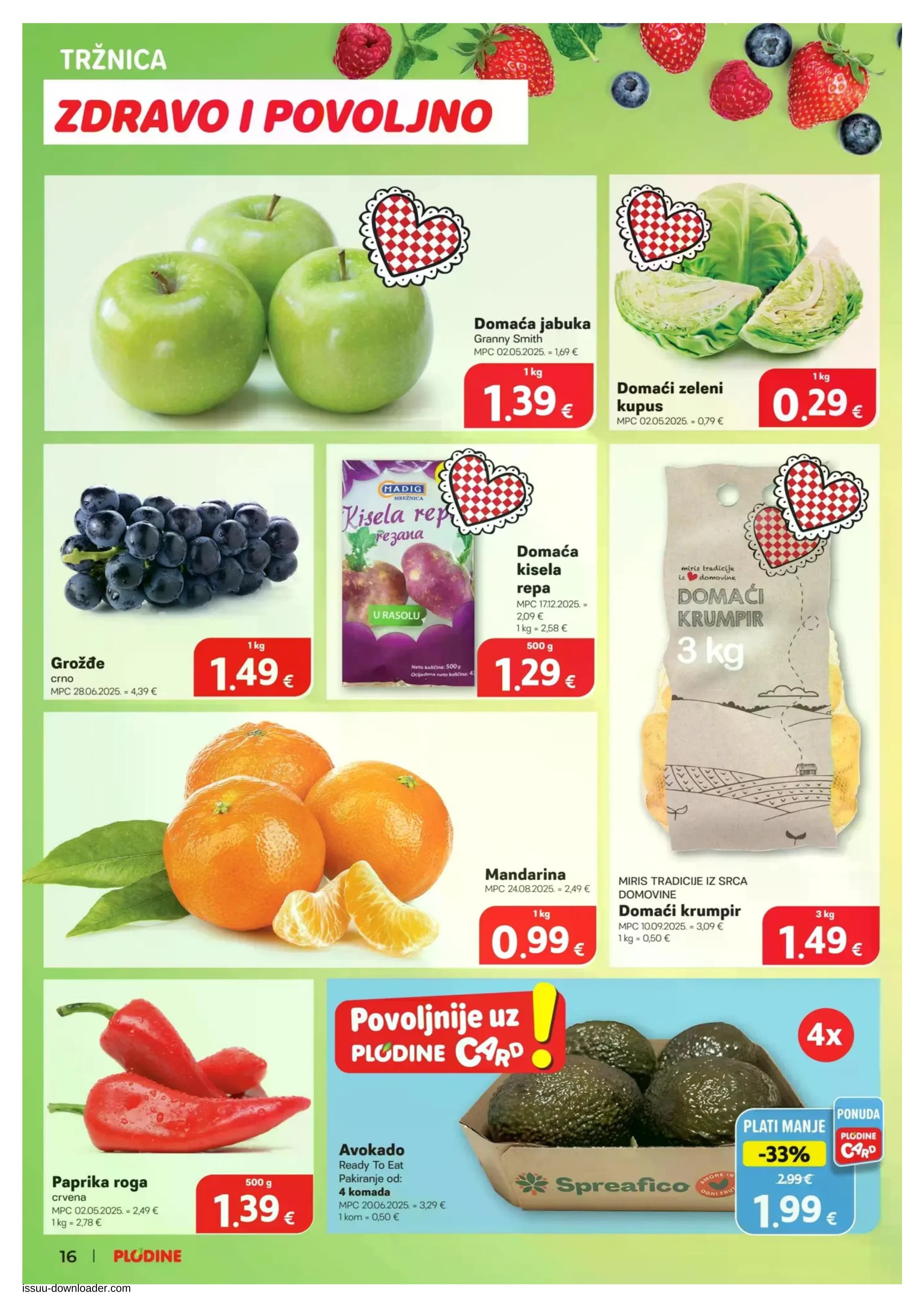 Stranica 16. Plodine kataloga - Akcijska ponuda