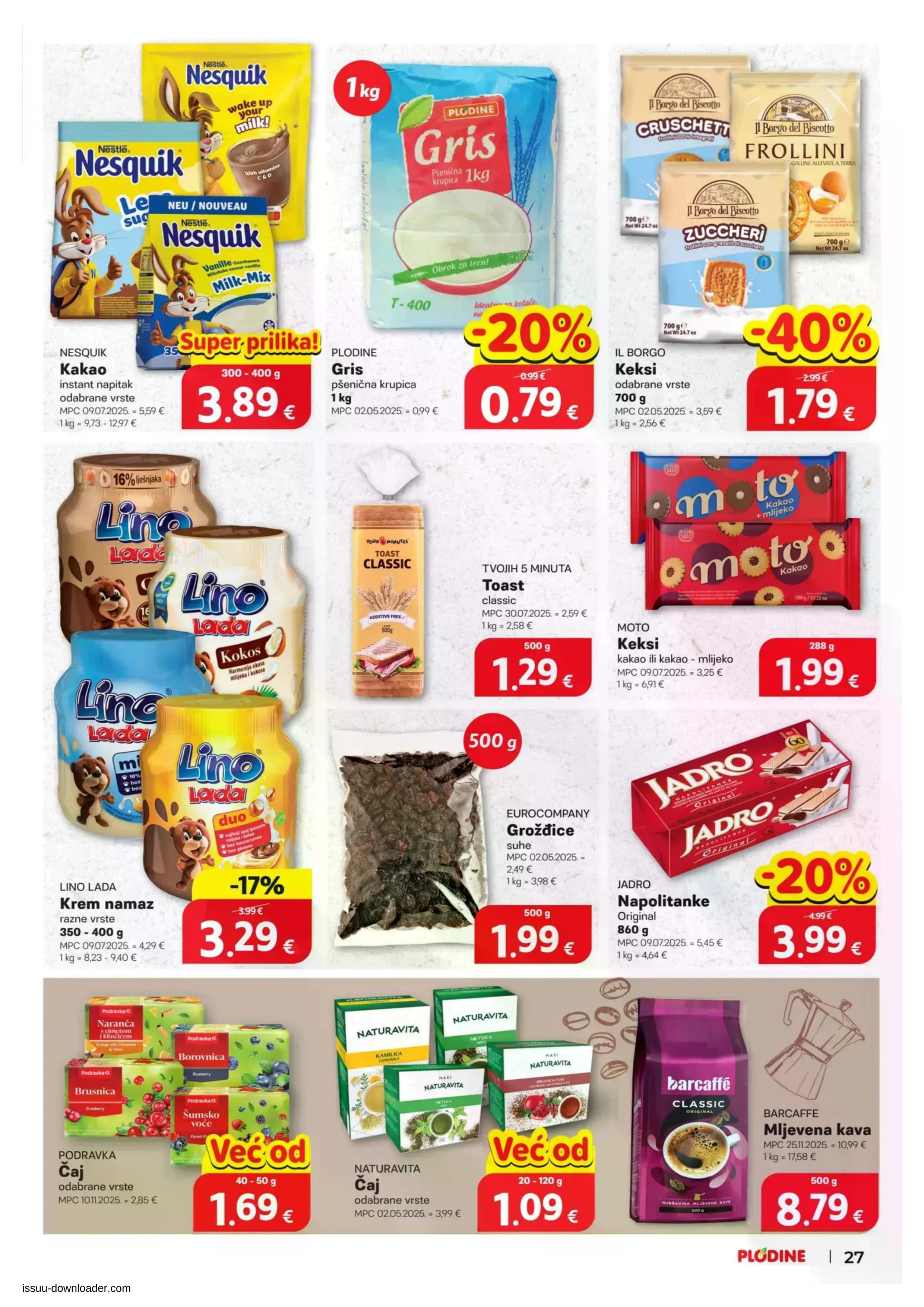 Stranica 27. Plodine kataloga - Akcijska ponuda