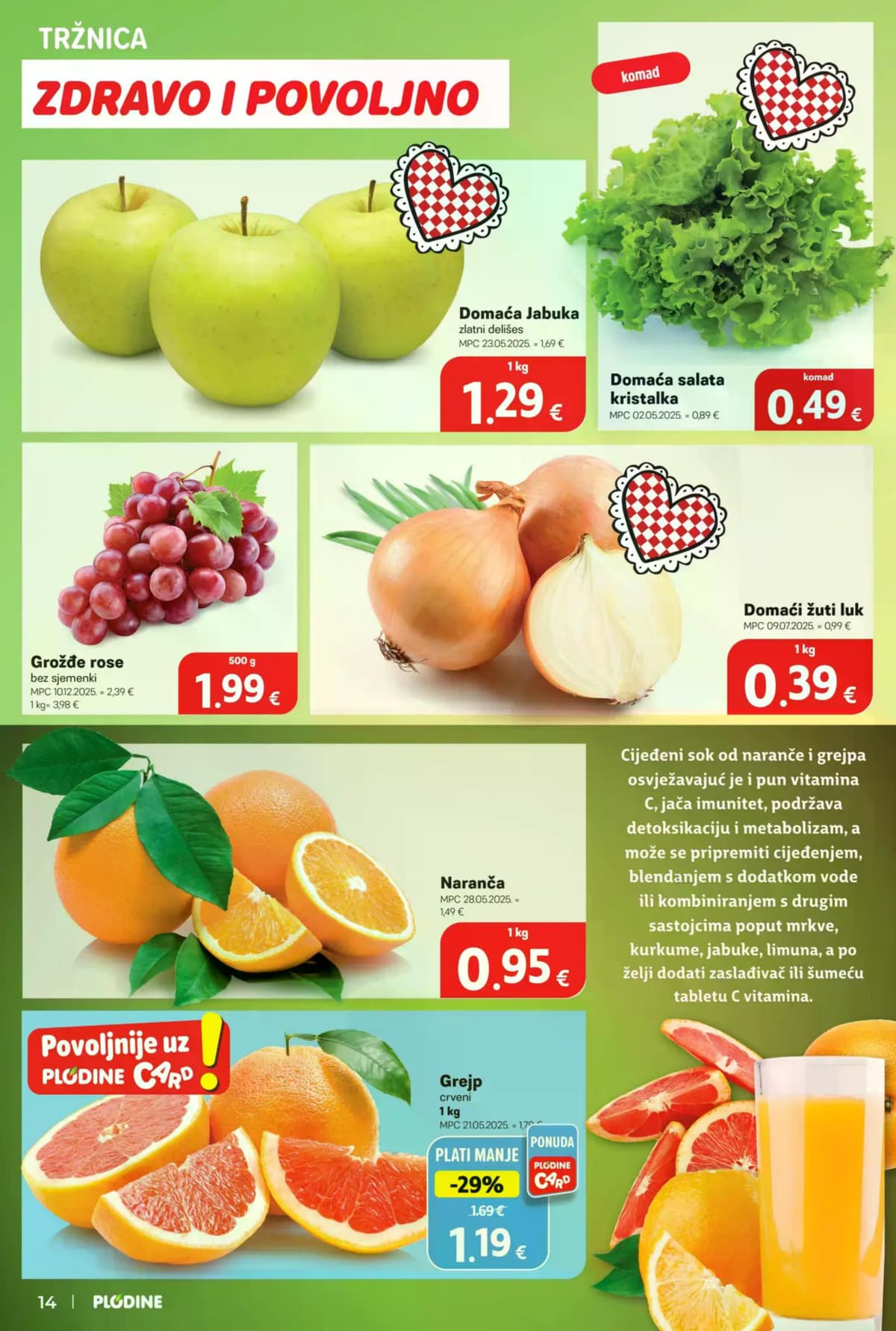 Stranica 14. Plodine kataloga - Akcija od 14.02.2026.