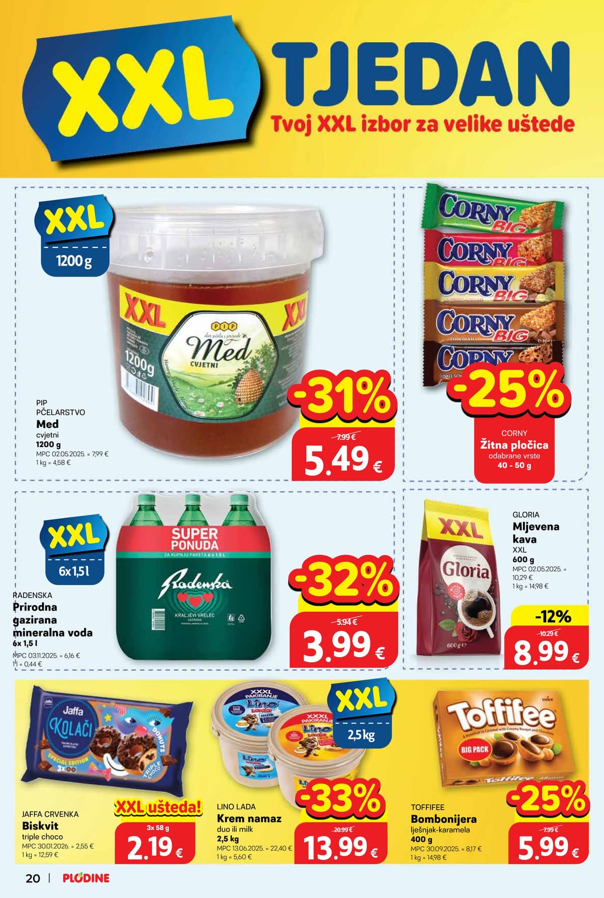 Stranica 20. Plodine kataloga - Tjedna Akcija od Srijede od 14.02.2026.