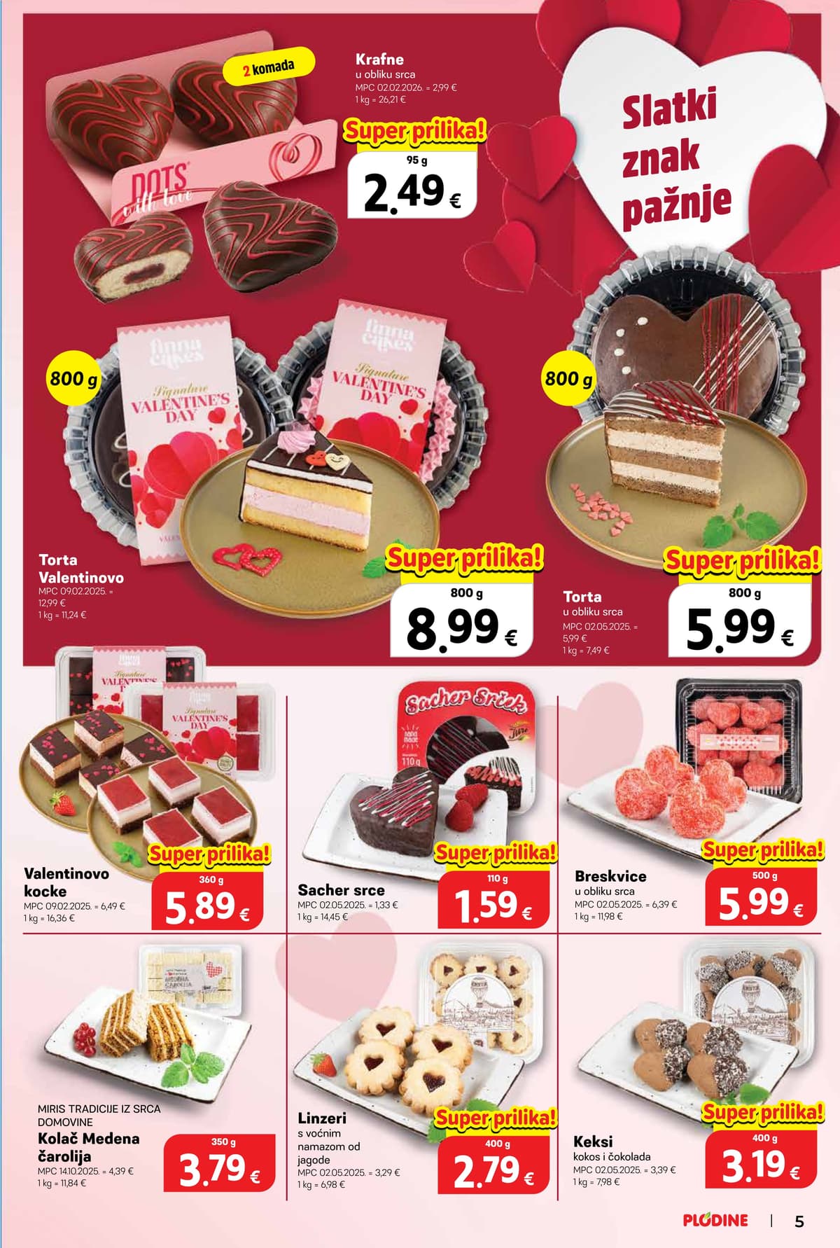 Stranica 5. Plodine kataloga - Tjedna Akcija od Srijede od 14.02.2026.