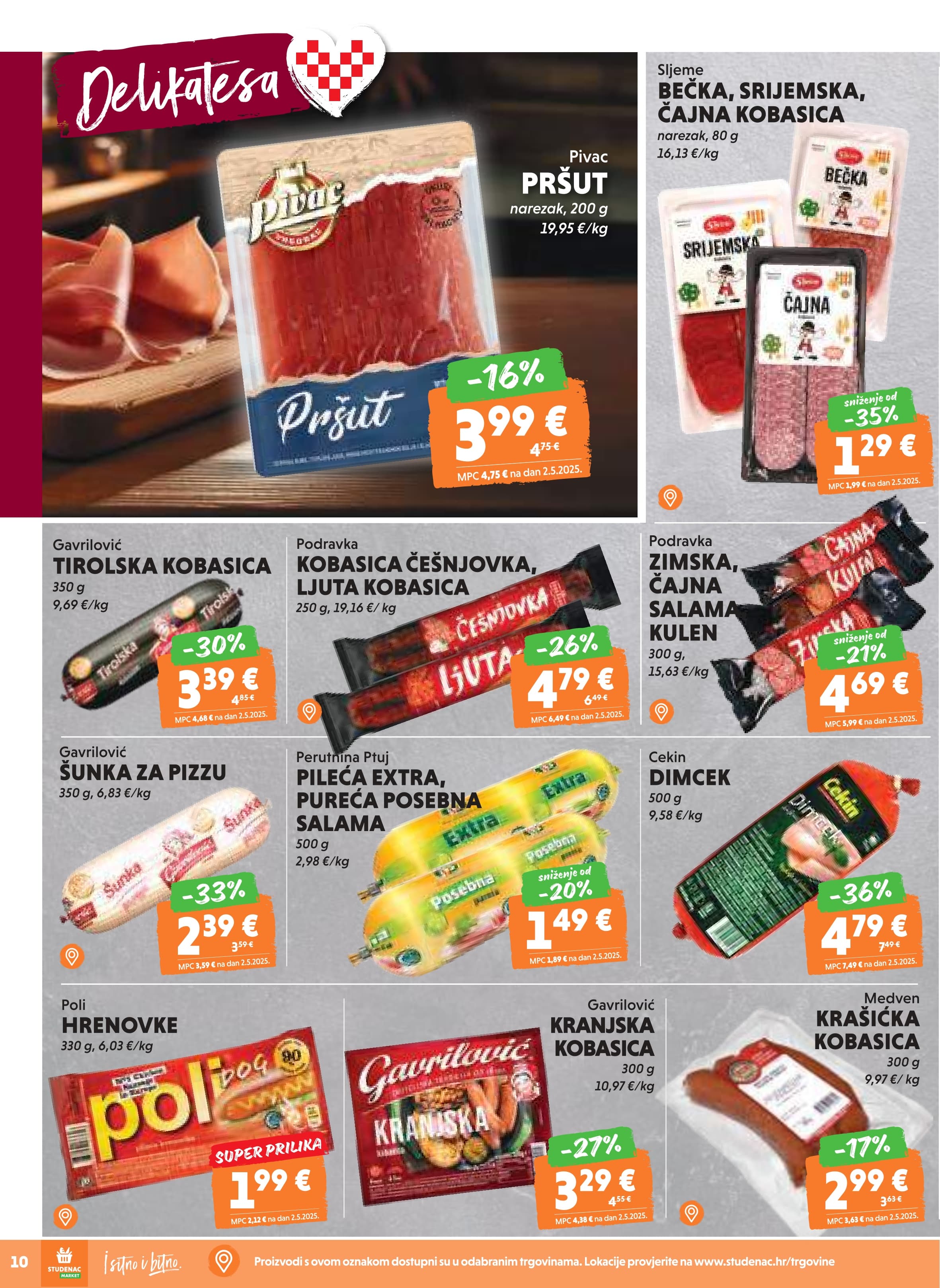 Stranica 10. Studenac kataloga - Akcije od 05.11. do 11.11.2025.