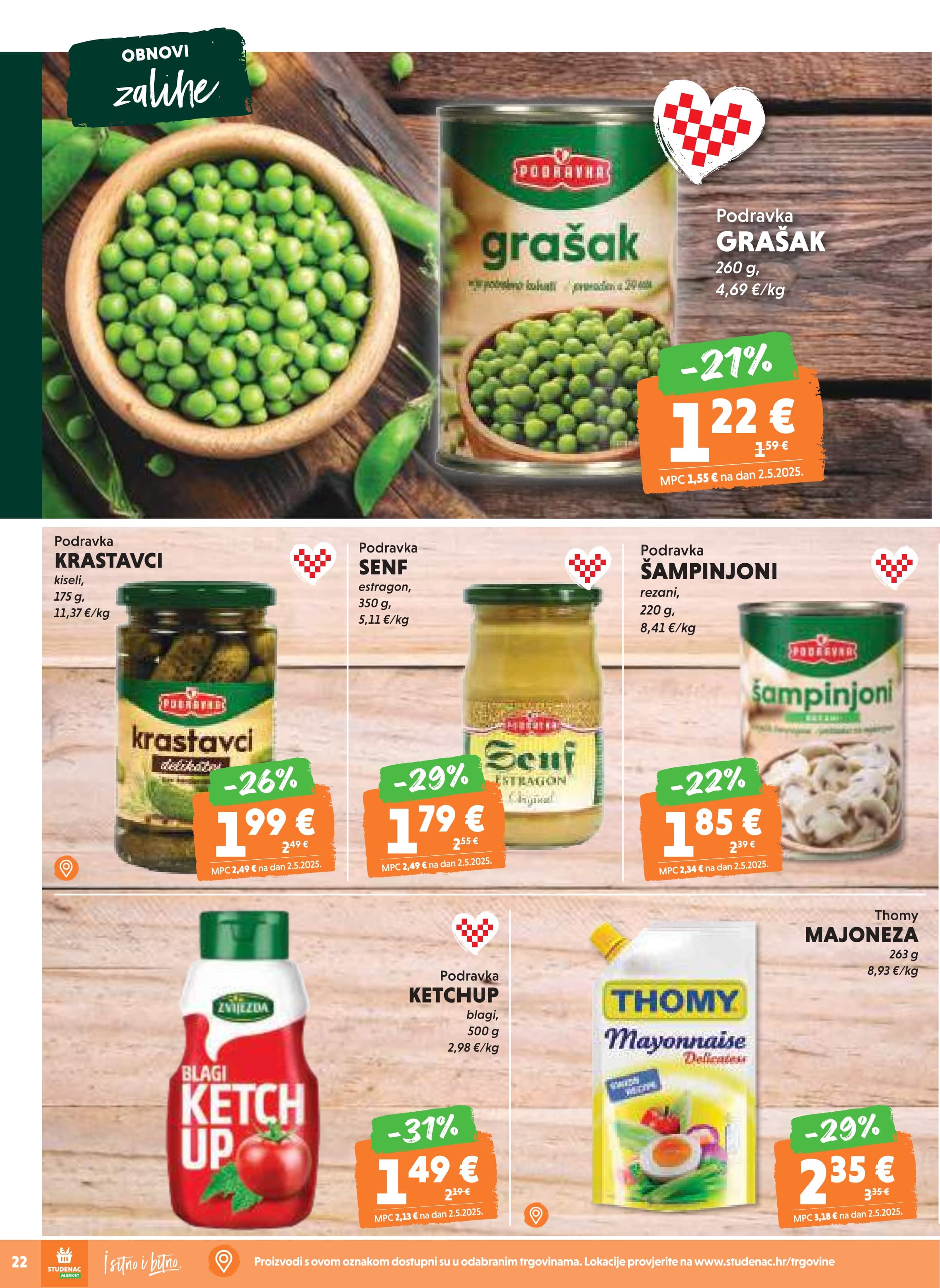 Stranica 22. Studenac kataloga - Akcije od 05.11. do 11.11.2025.