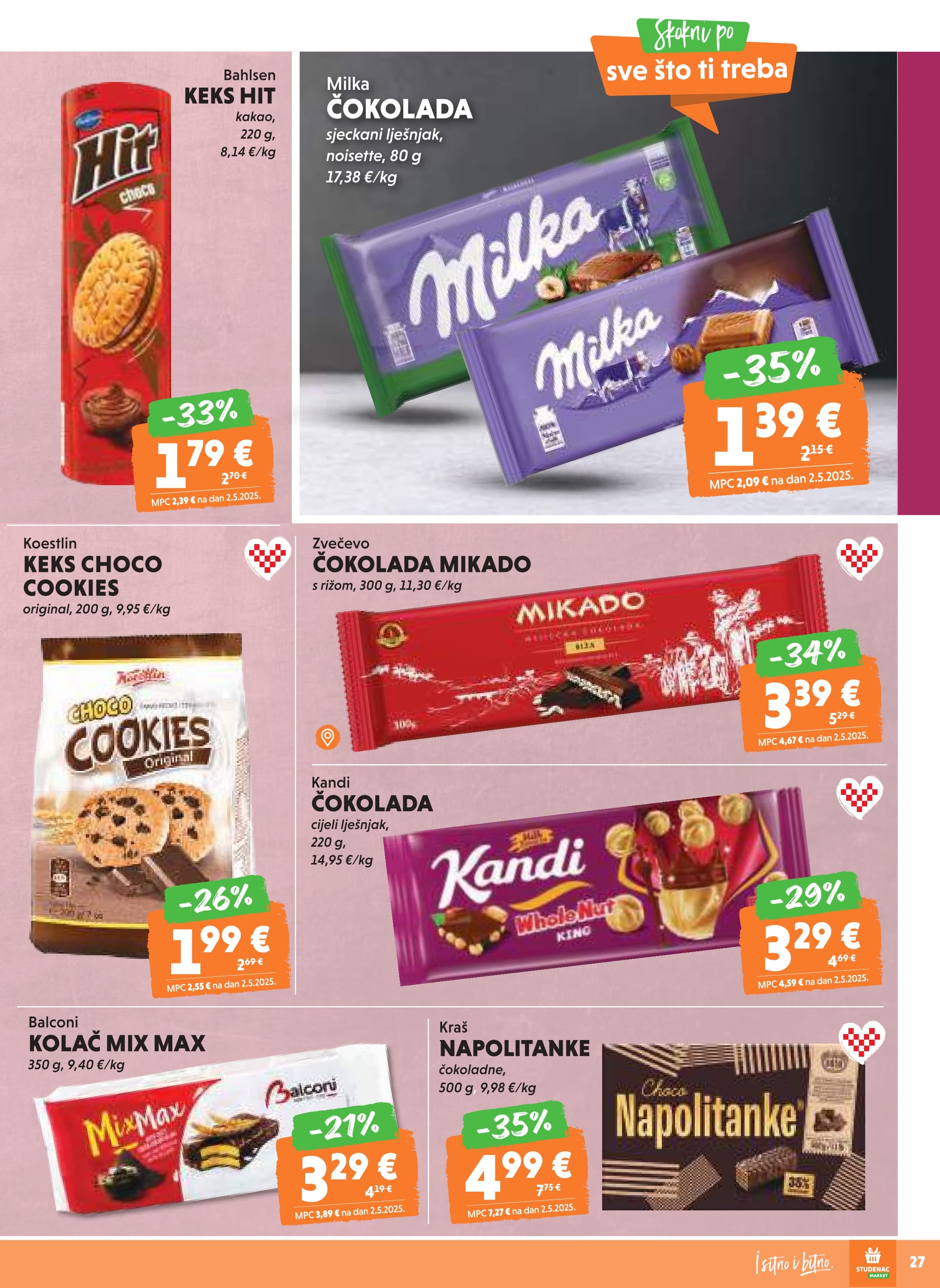 Stranica 27. Studenac kataloga - Akcije od 05.11. do 11.11.2025.